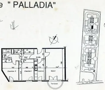 Appartement T3 avec garage et terrasse proche du parc des Argoulets à Toulouse