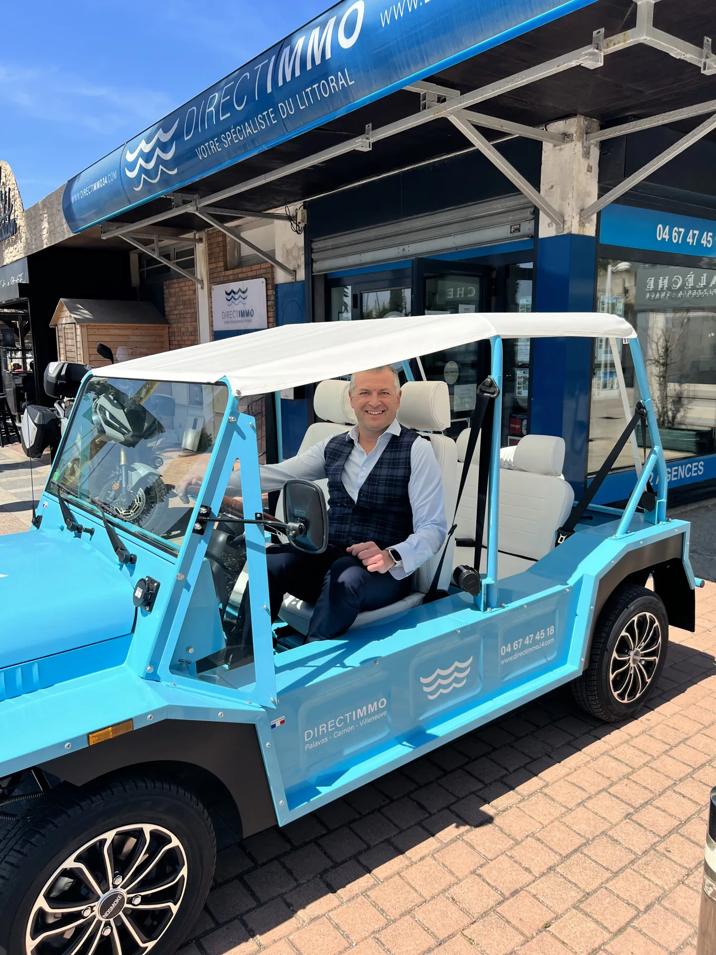 Appartement F2 avec terrasse et vue mer à Carnon-Plage en vente 