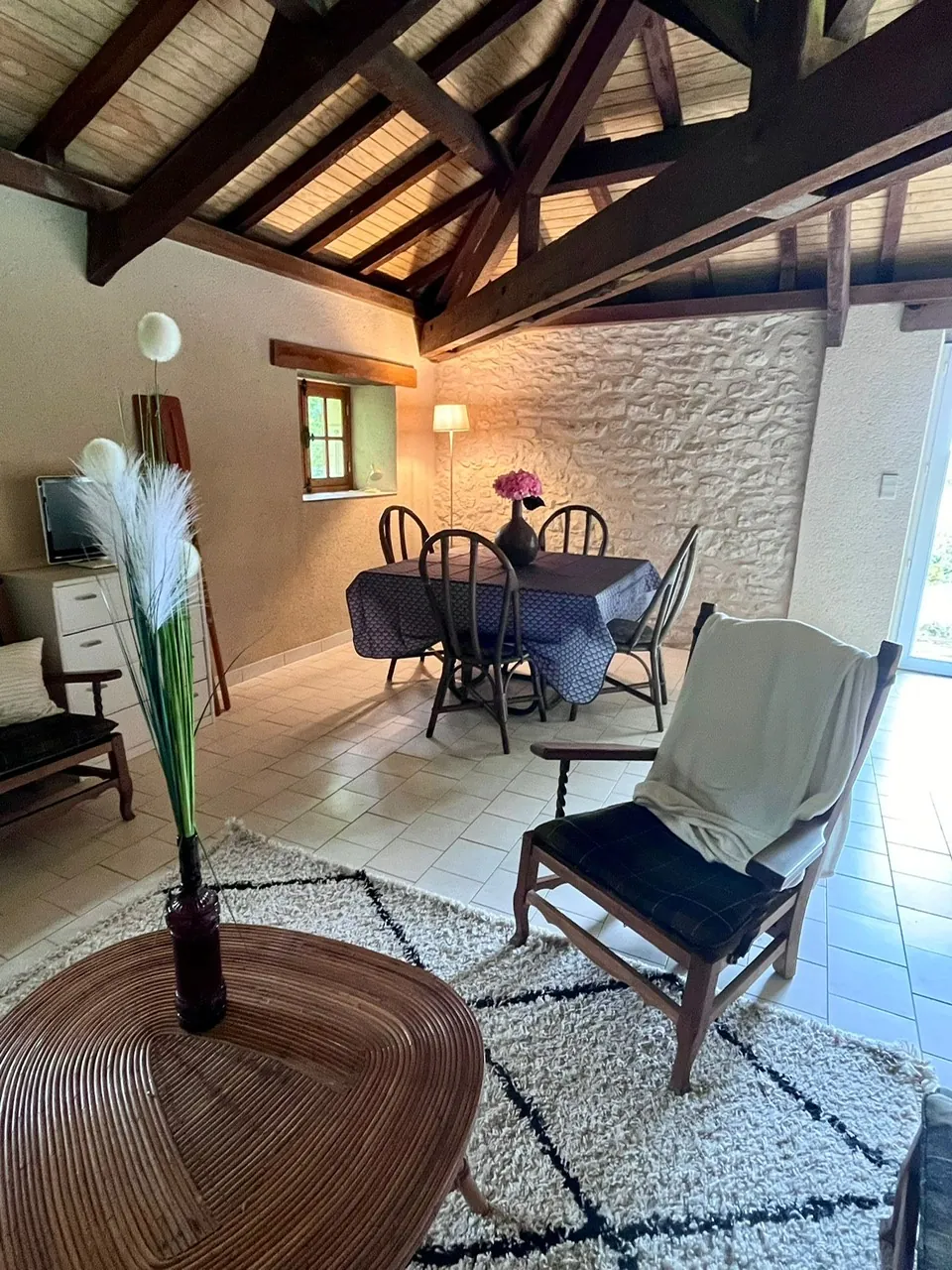 Propriété en Pierre de 130 m² avec 2 Maisons et Terrain en Quercy 