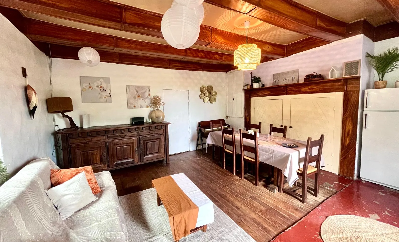 Propriété en Pierre de 130 m² avec 2 Maisons et Terrain en Quercy 