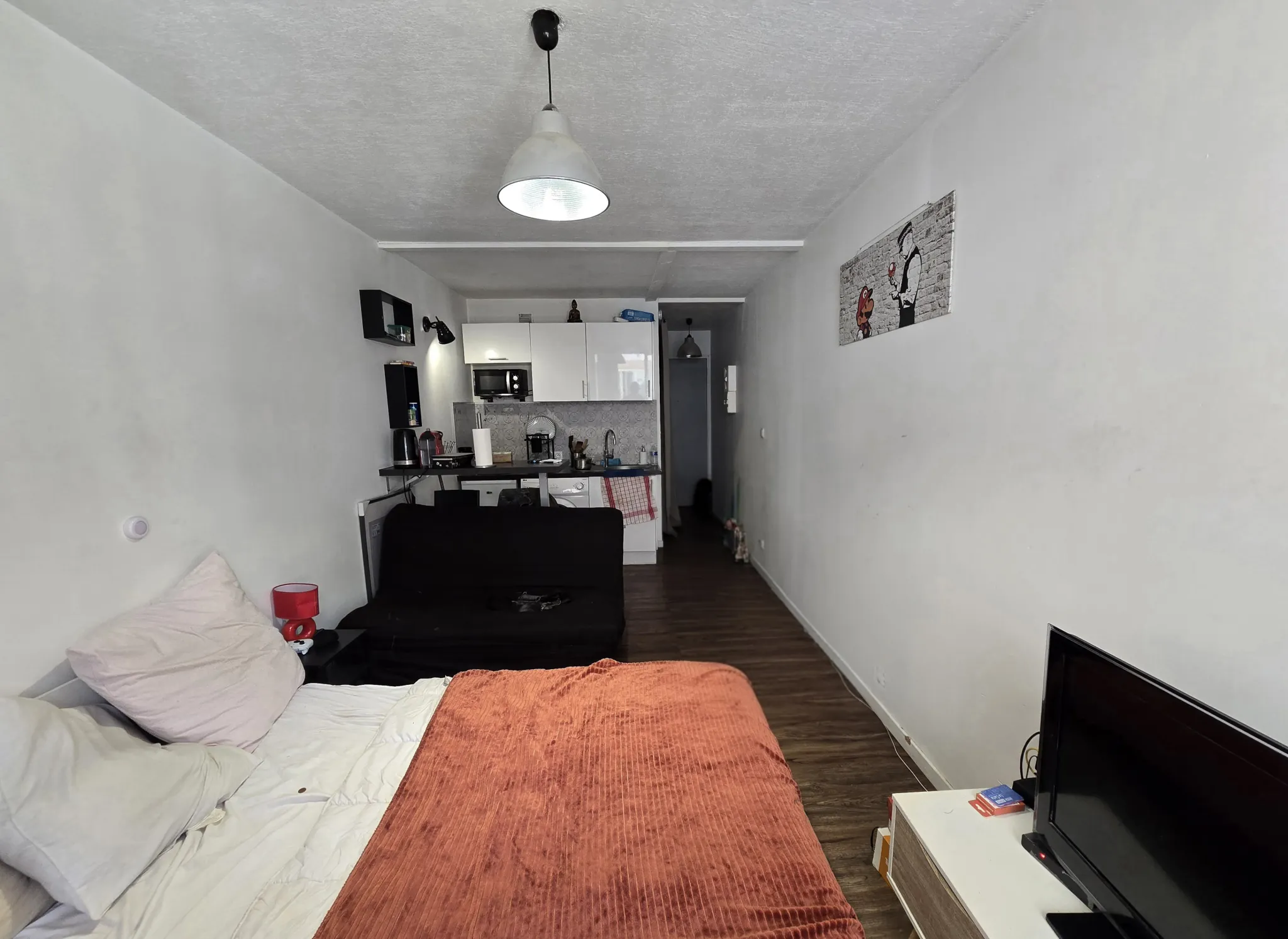 Studio avec extérieur à vendre rue Caffarelli, Nice - Investissement idéal 