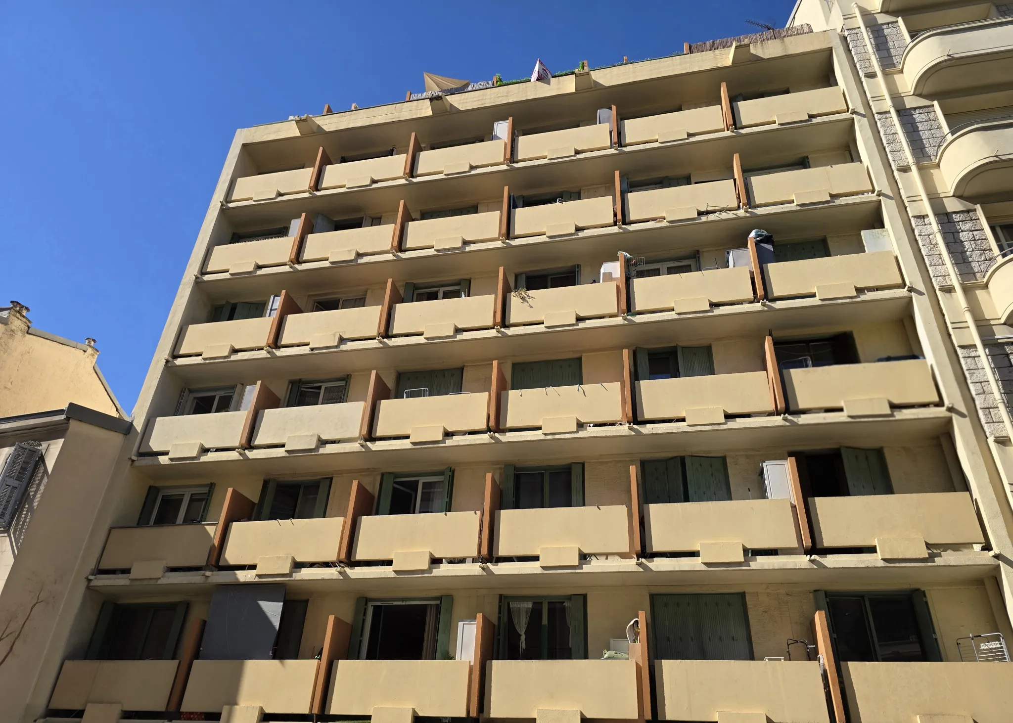 Studio avec extérieur à vendre rue Caffarelli, Nice - Investissement idéal 