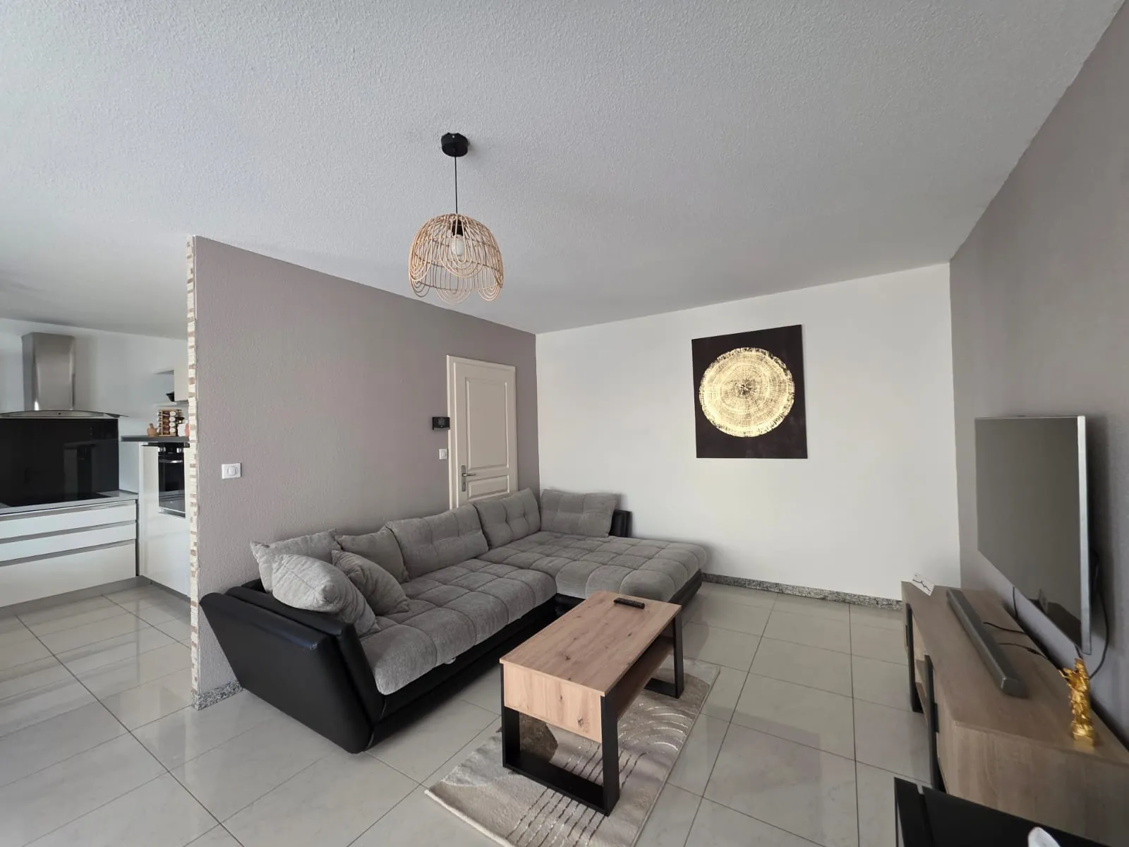 Vente d'un appartement spacieux de 80m² avec terrasse et garage à Brunstatt-Didenheim 