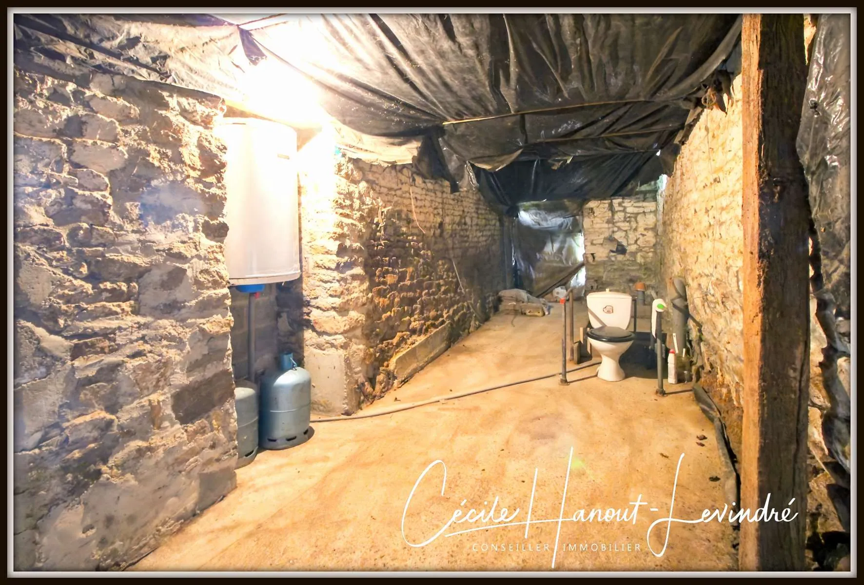 Maison en pierre à restaurer à Montanel - 107 m², terrain 2420 m², garage, campagne 