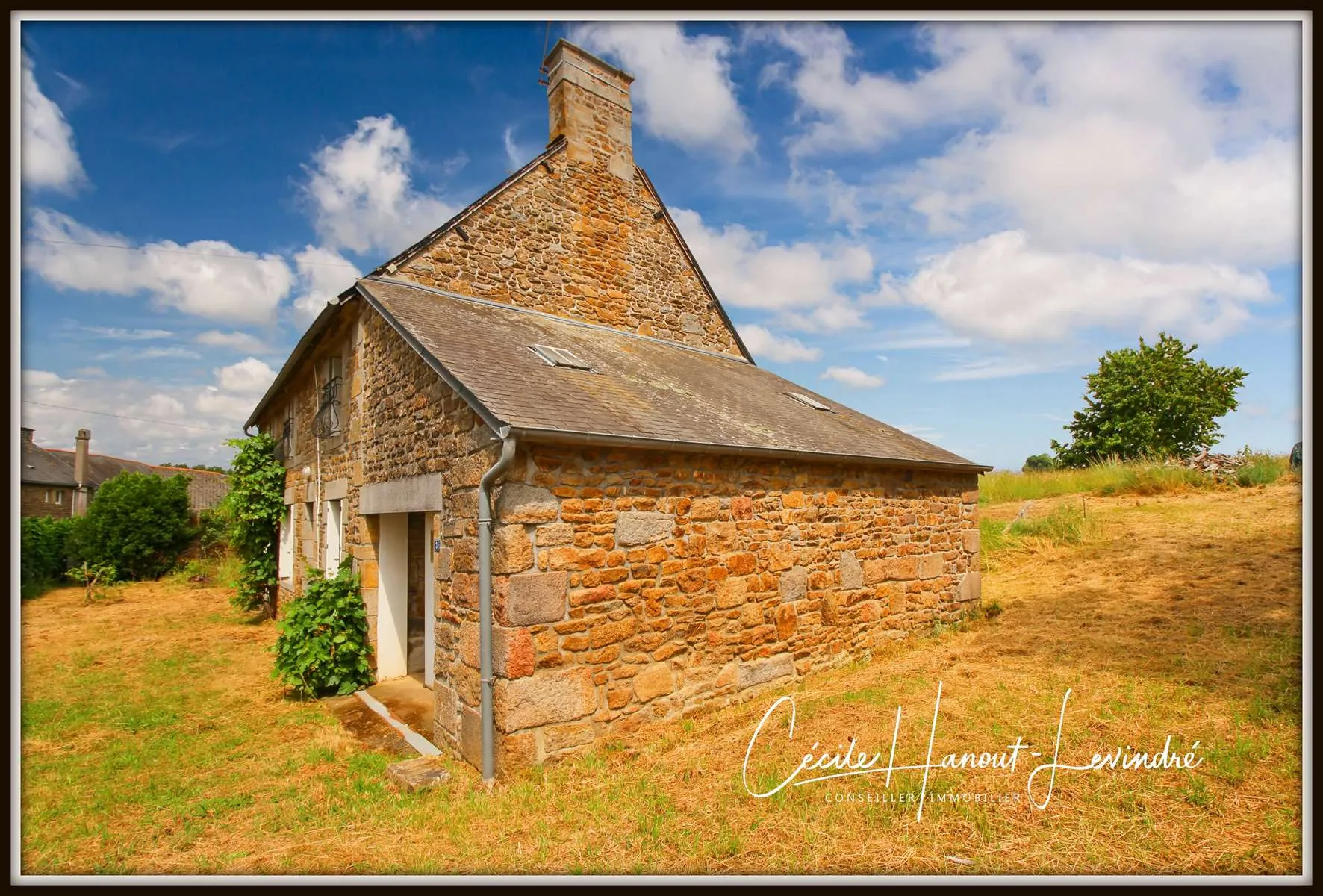 Maison en pierre à restaurer à Montanel - 107 m², terrain 2420 m², garage, campagne 