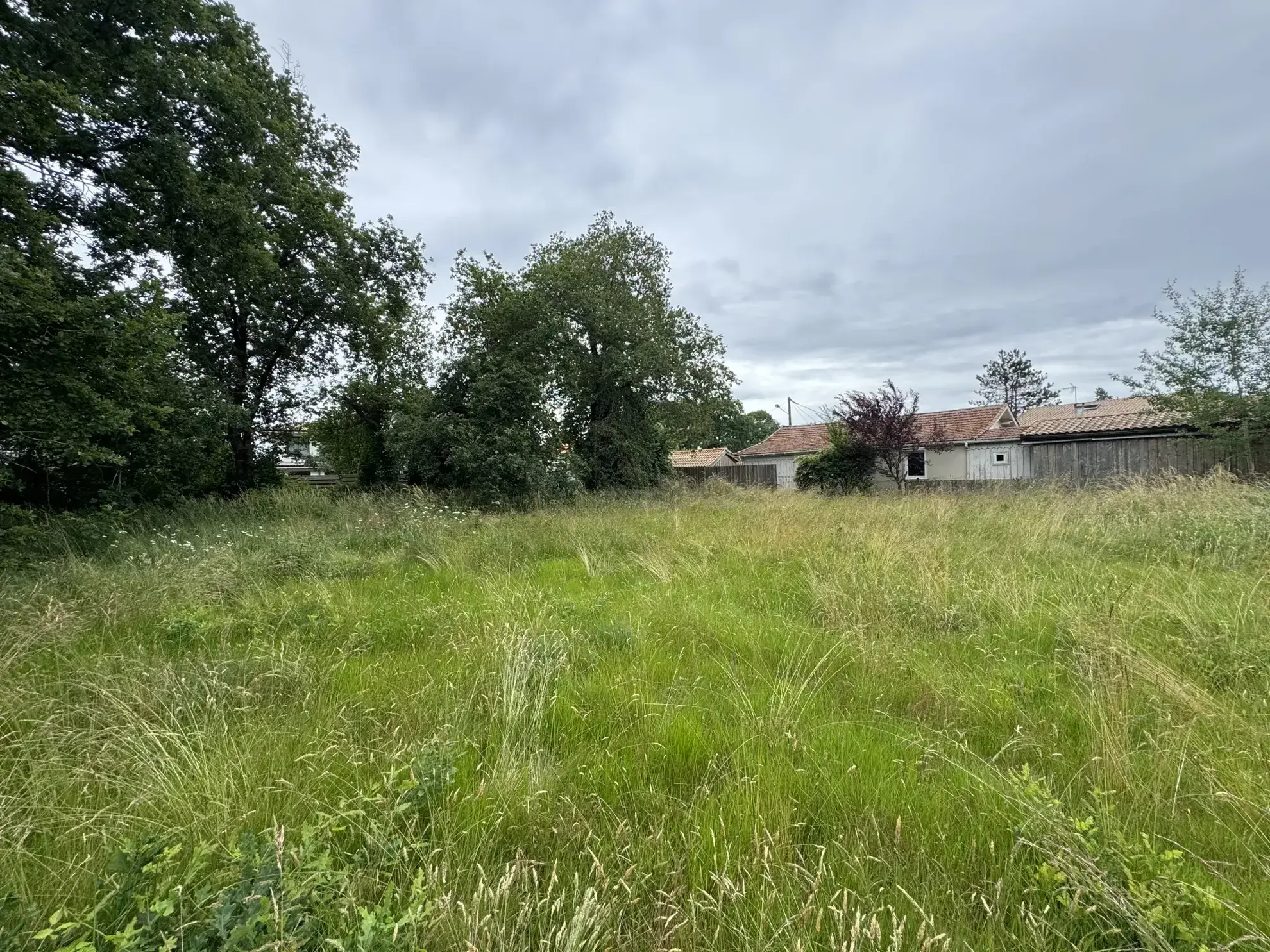 Terrain constructible de 1233 m² à Lège-Cap-Ferret avec permis accepté 
