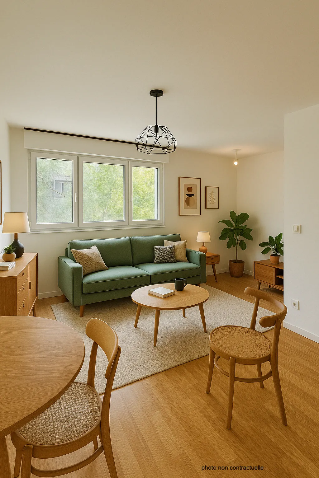 Appartement T2 de 58m² à La Courneuve avec parking privé près des transports 