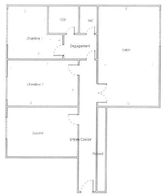 Maison de 230 m2 à Teilhet sur un grand terrain de 3923 m2 à rénover 