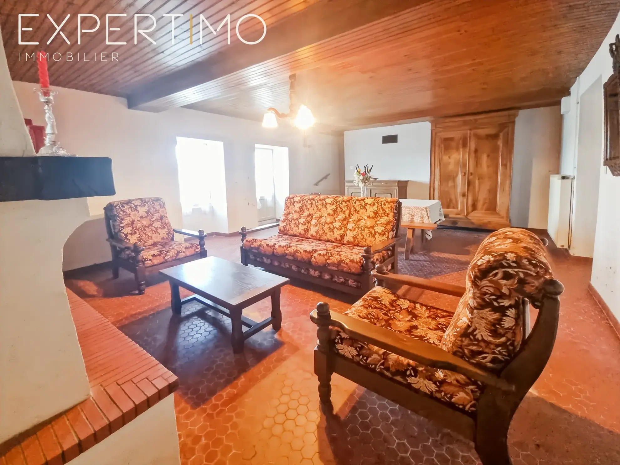 Charmante maison en pierre avec grand terrain à Bouin, proche mer 