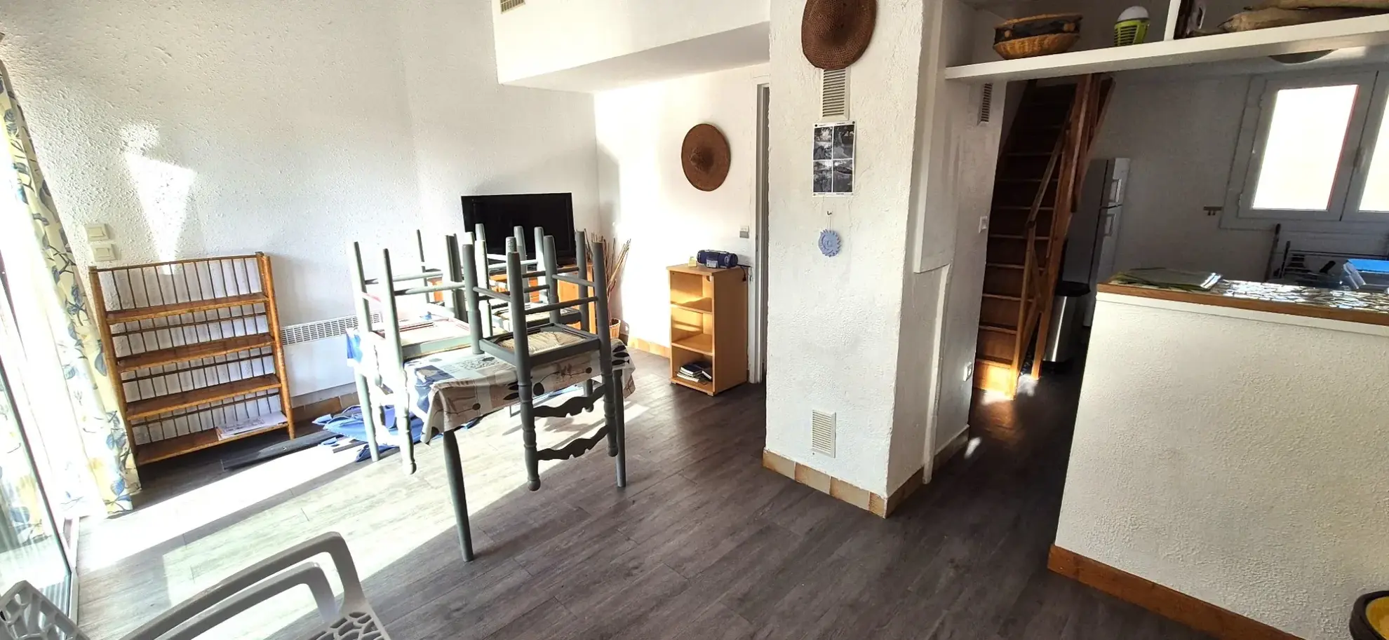 Villa T3 avec terrasse, piscine et accès plage à Moriani Plage 