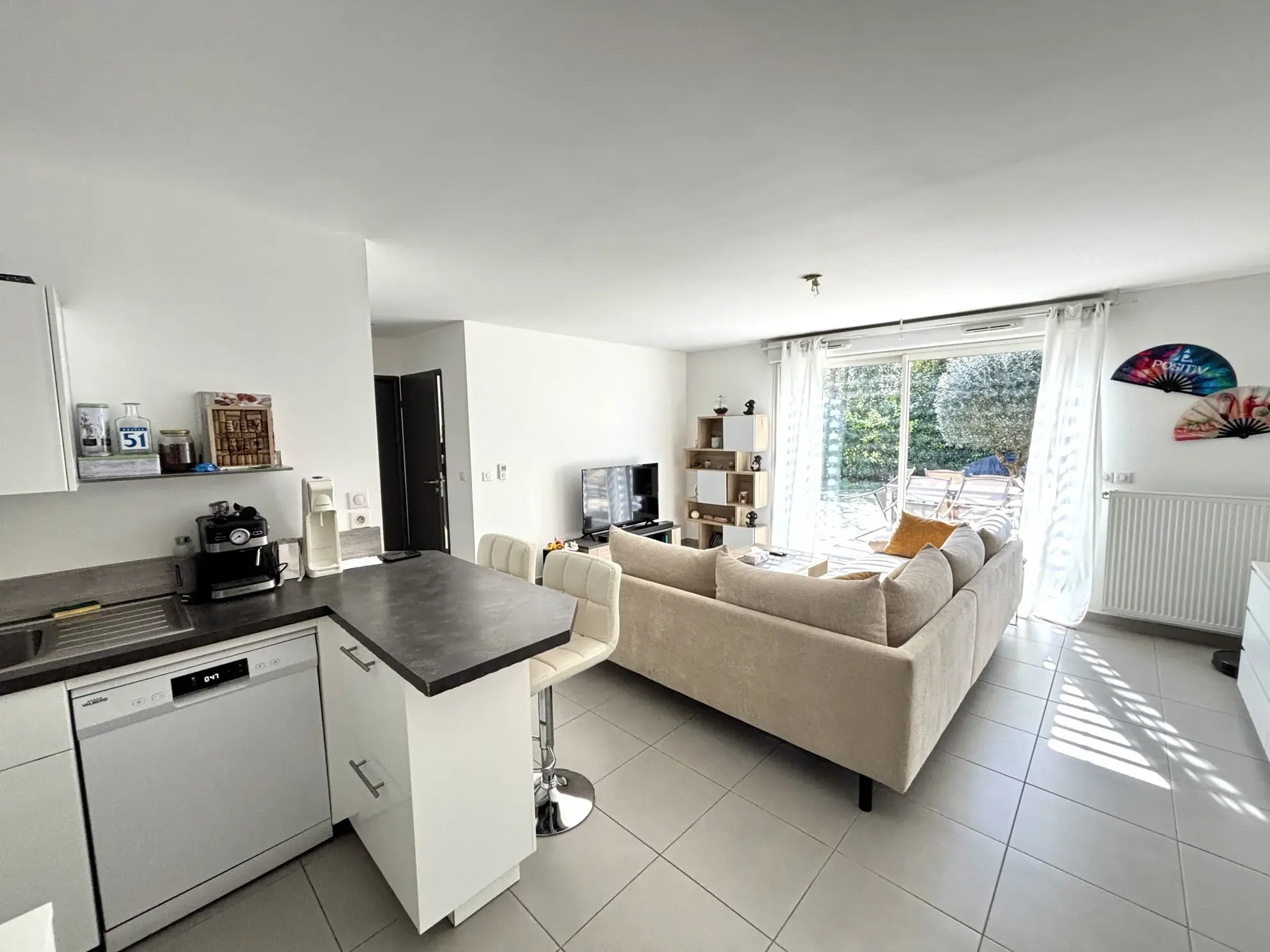 Appartement T3 en Rez-de-Jardin à Baillargues avec Grand Extérieur et Parking 