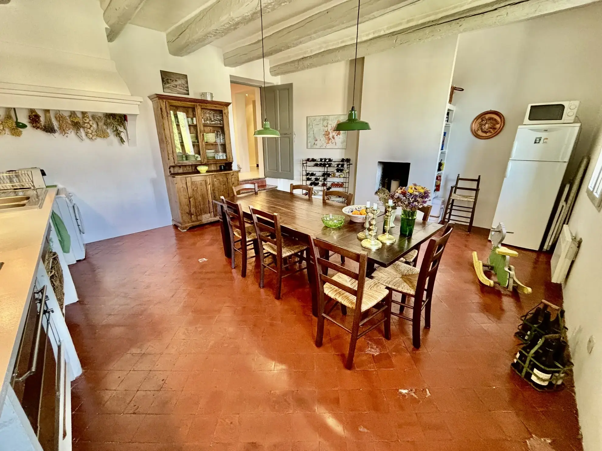 Très bel appartement en duplex avec terrasse et vue à Malaucène 