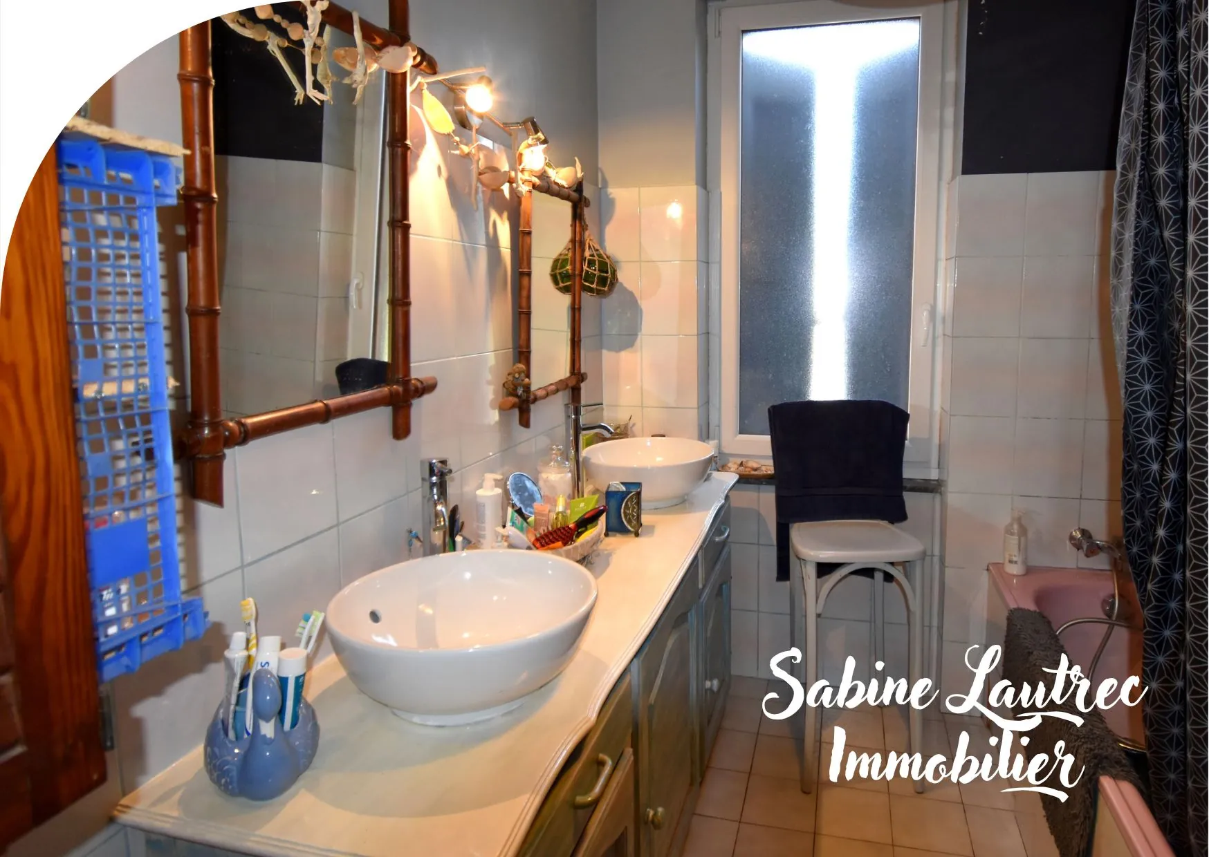 Maison de ville avec jardin et grand garage à Albi, quartier La Madeleine 