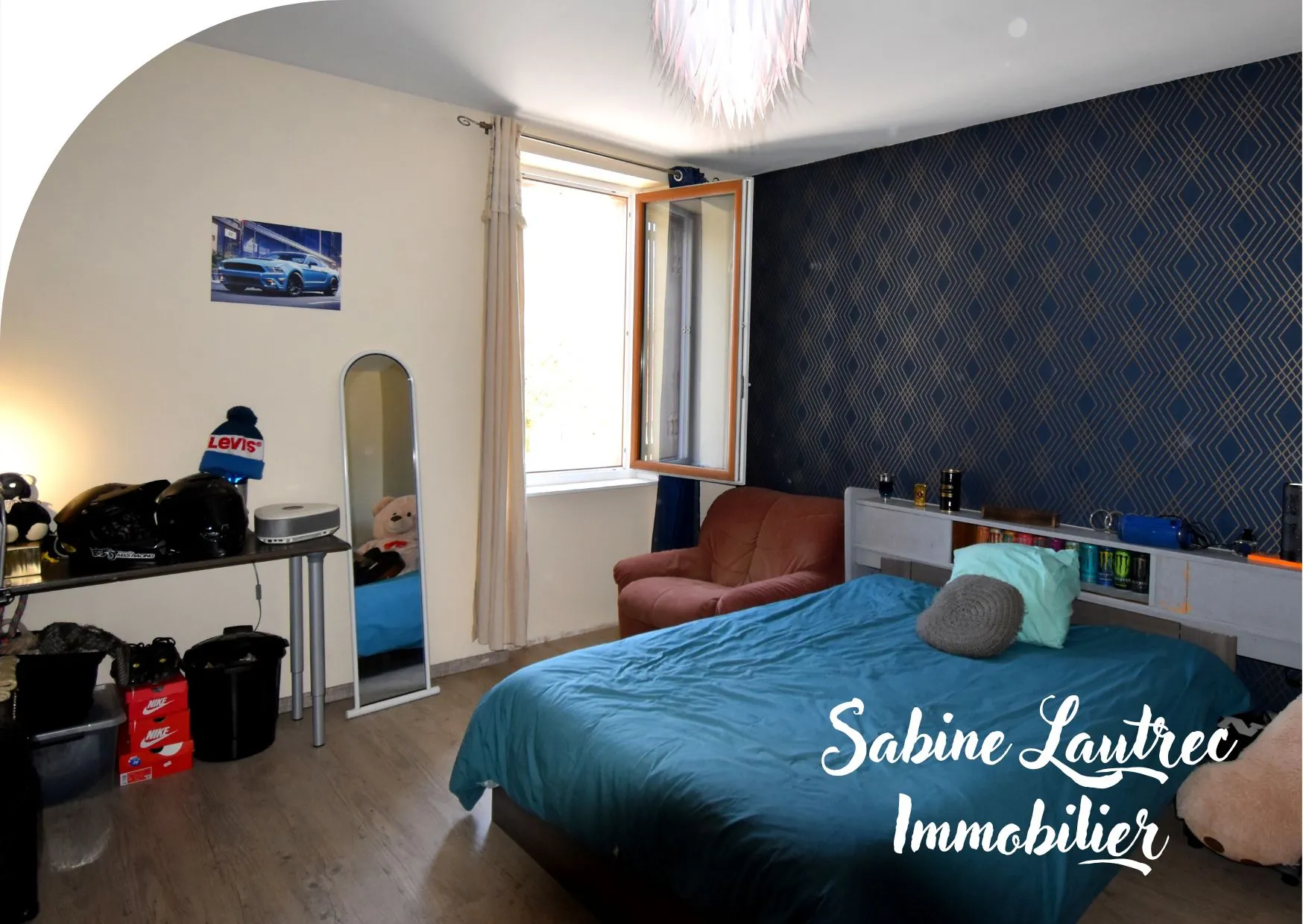 Maison de ville avec jardin et grand garage à Albi, quartier La Madeleine 