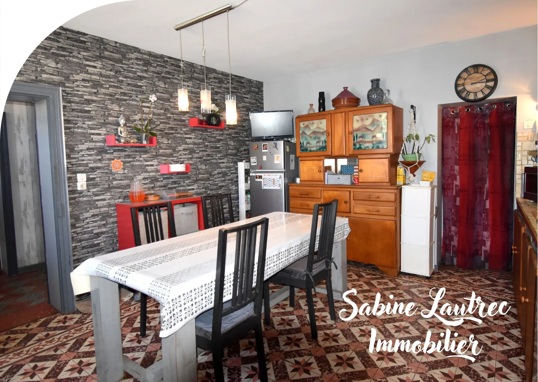 Maison de ville avec jardin et grand garage à Albi, quartier La Madeleine 