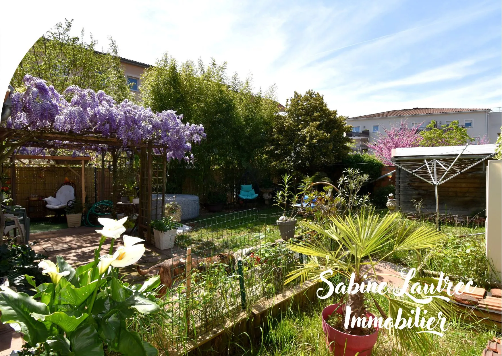 Maison de ville avec jardin et grand garage à Albi, quartier La Madeleine