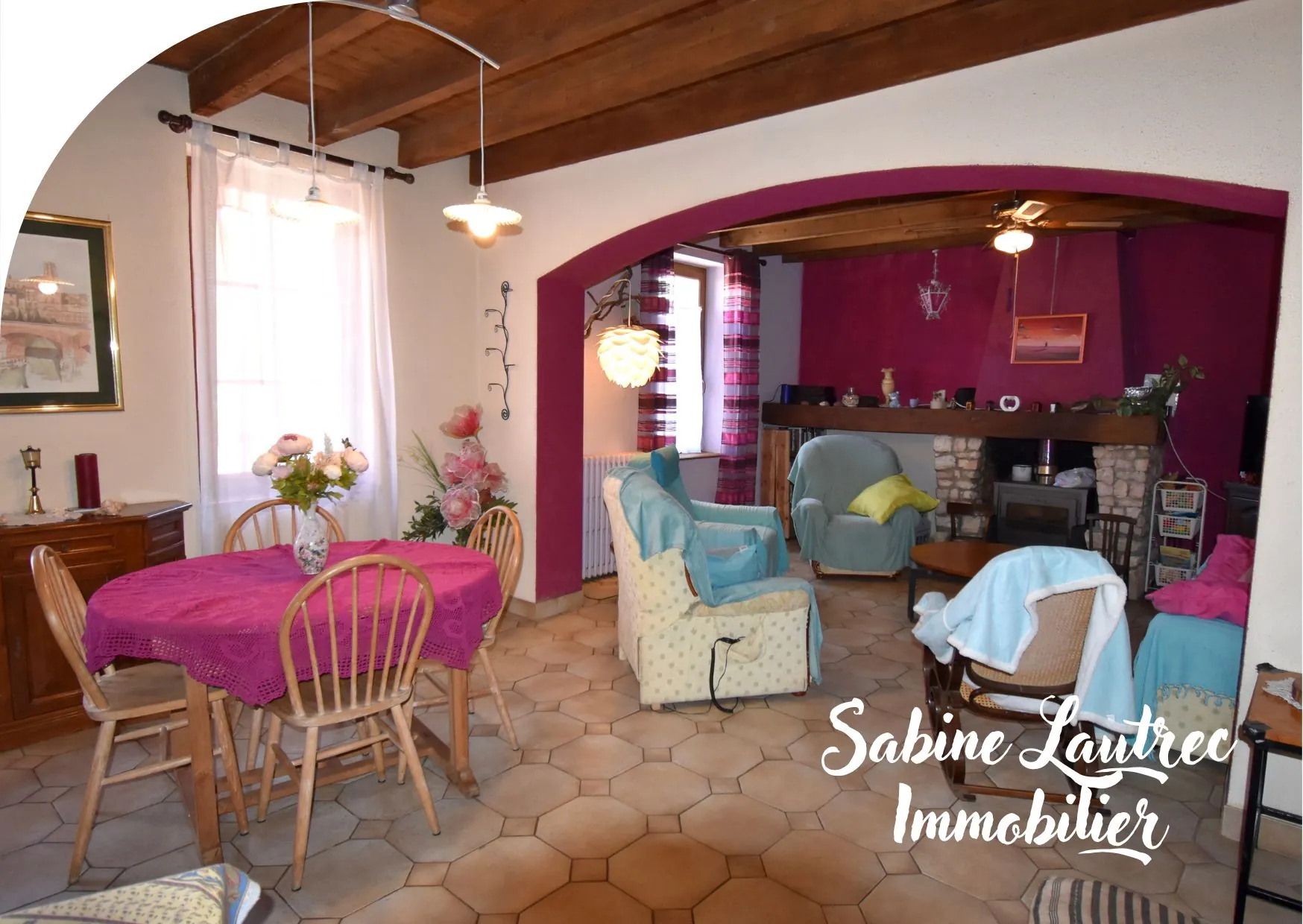 Maison de ville avec jardin et grand garage à Albi, quartier La Madeleine 