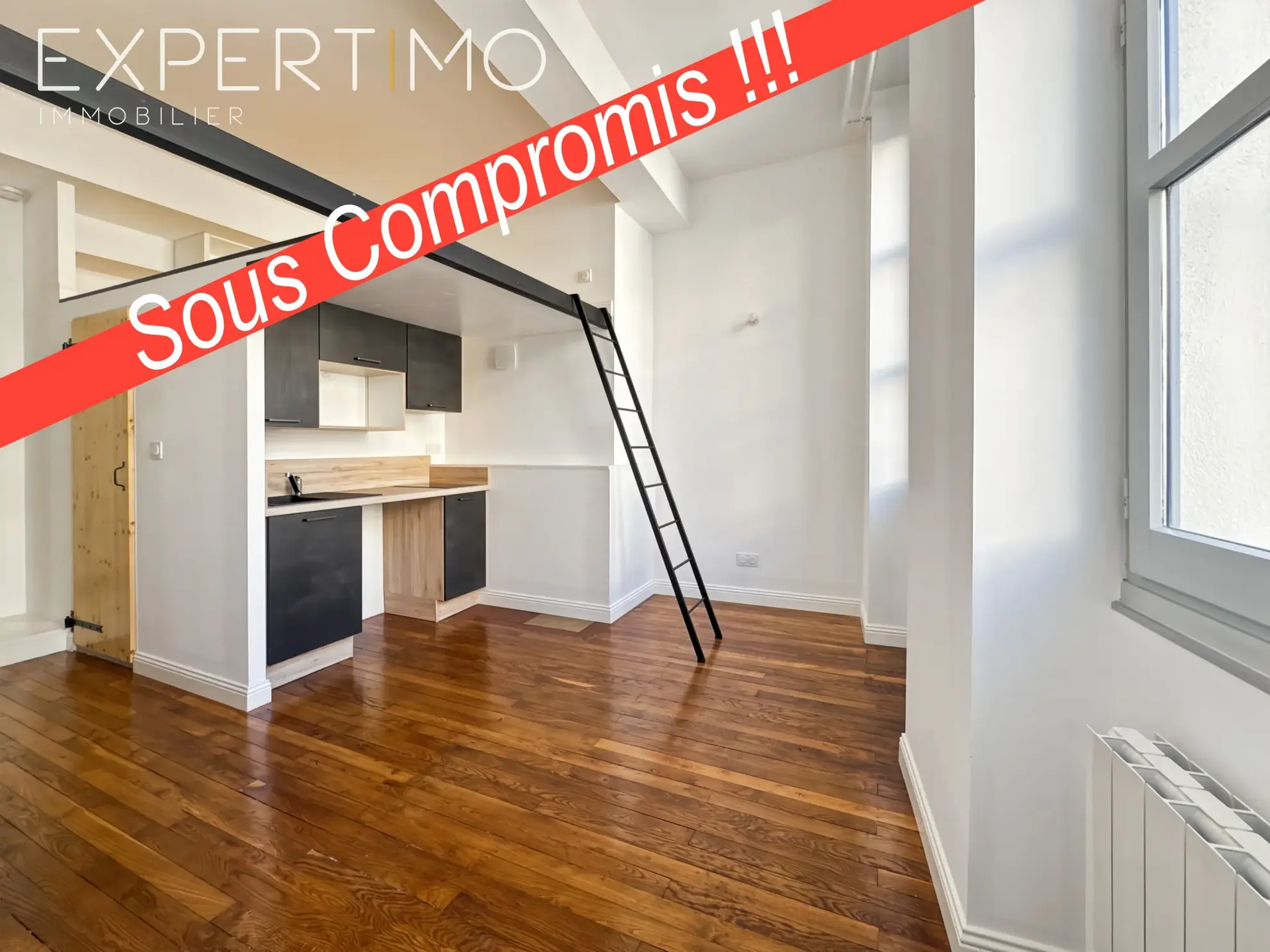 Studio à vendre dans le centre historique de Trévoux, charmant et rénové