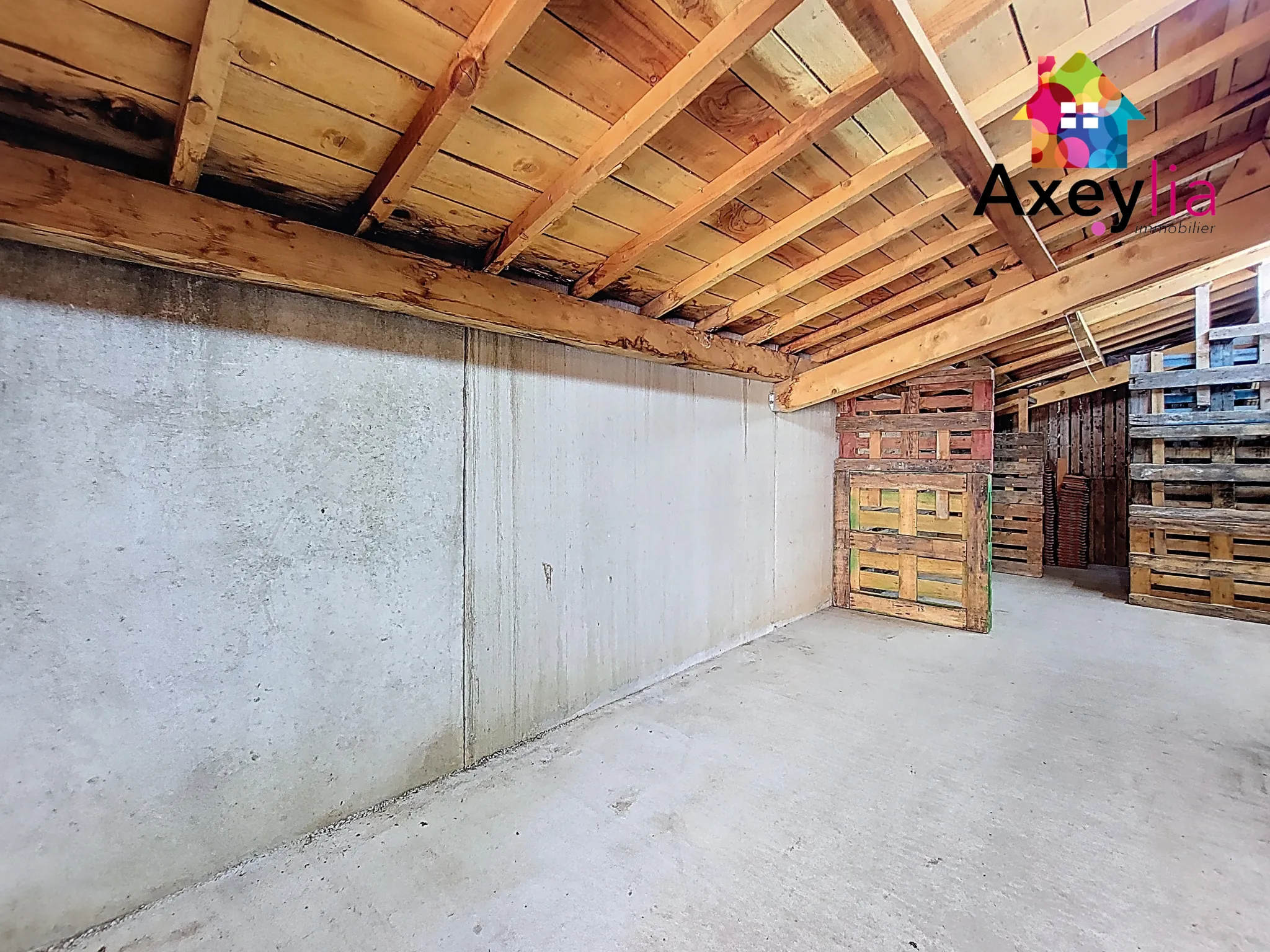 Maison rénovée 4 chambres avec garage et terrasse sud à Saint Denis de Cabanne 