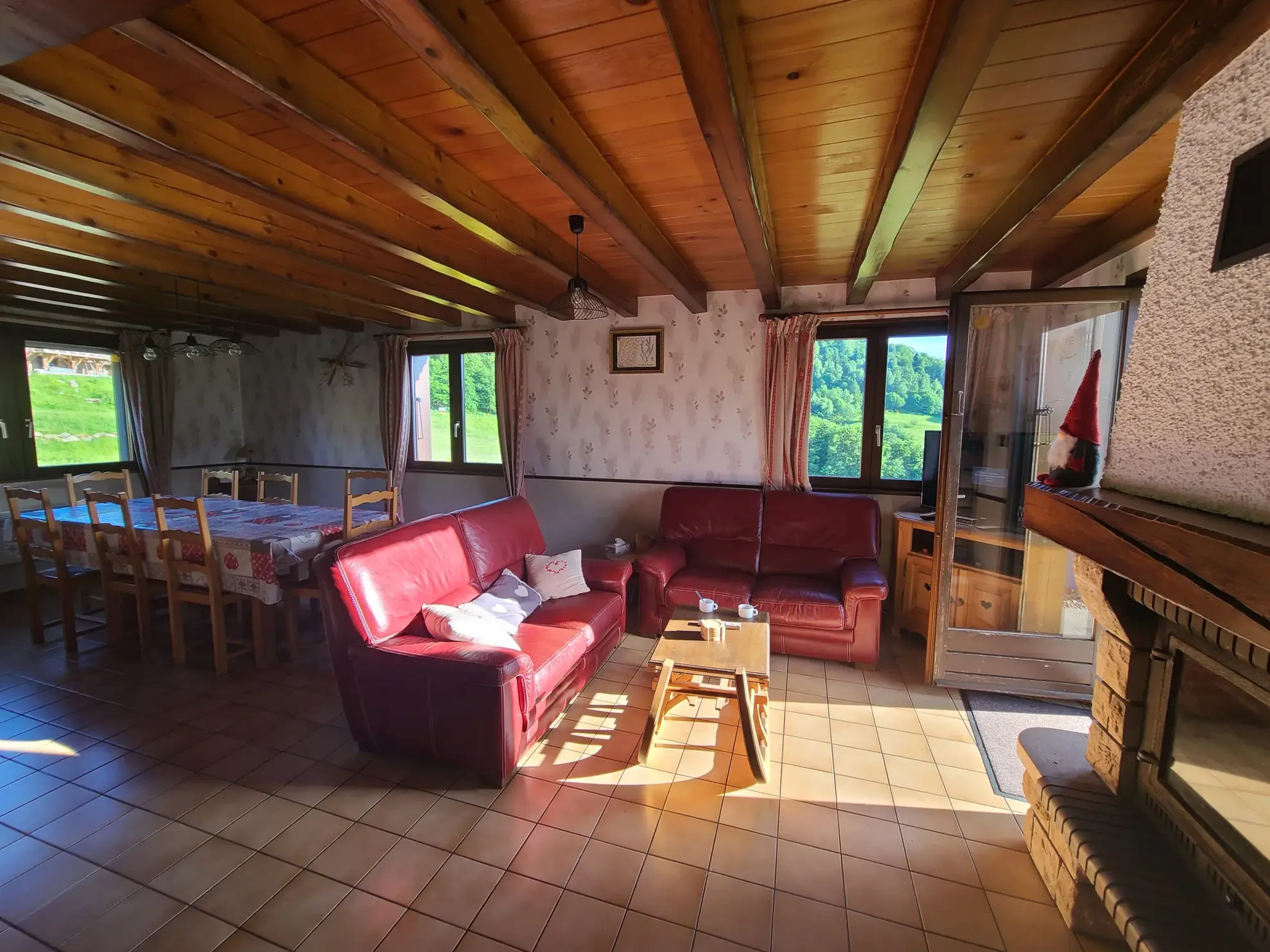 Très beau chalet dans les Vosges avec vue panoramique et 4 chambres 
