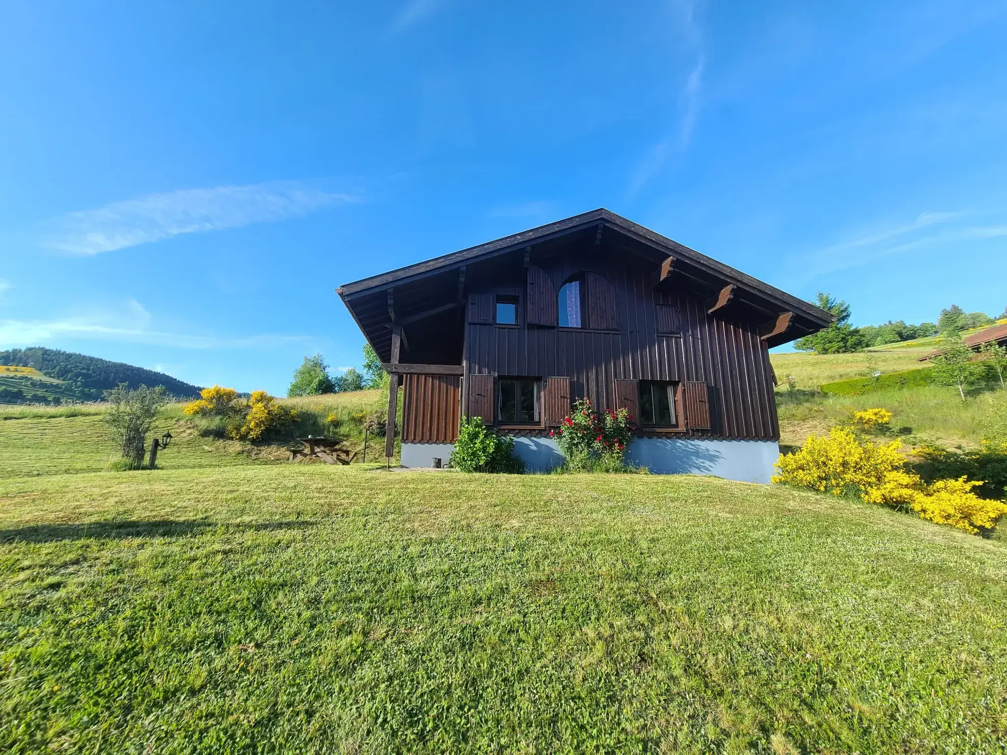 Très beau chalet dans les Vosges avec vue panoramique et 4 chambres 