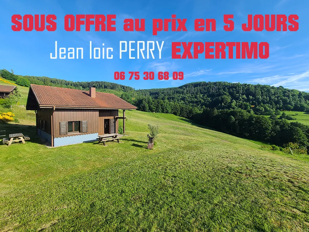 Très beau chalet dans les Vosges avec vue panoramique et 4 chambres 