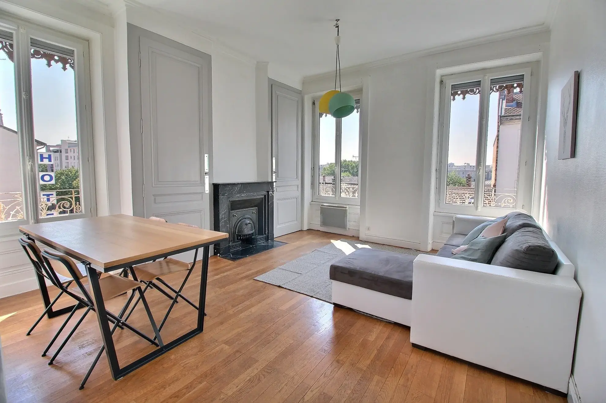 Appartement T2 lumineux à Villeurbanne de 43 m² avec cave et grenier