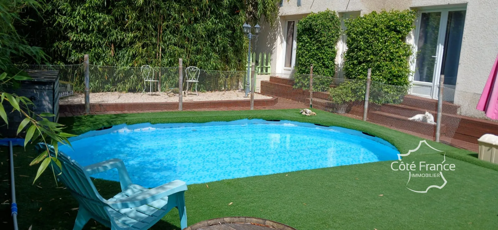 Maison 4 chambres avec piscine, jardin et confort moderne à Molières-sur-Cèze