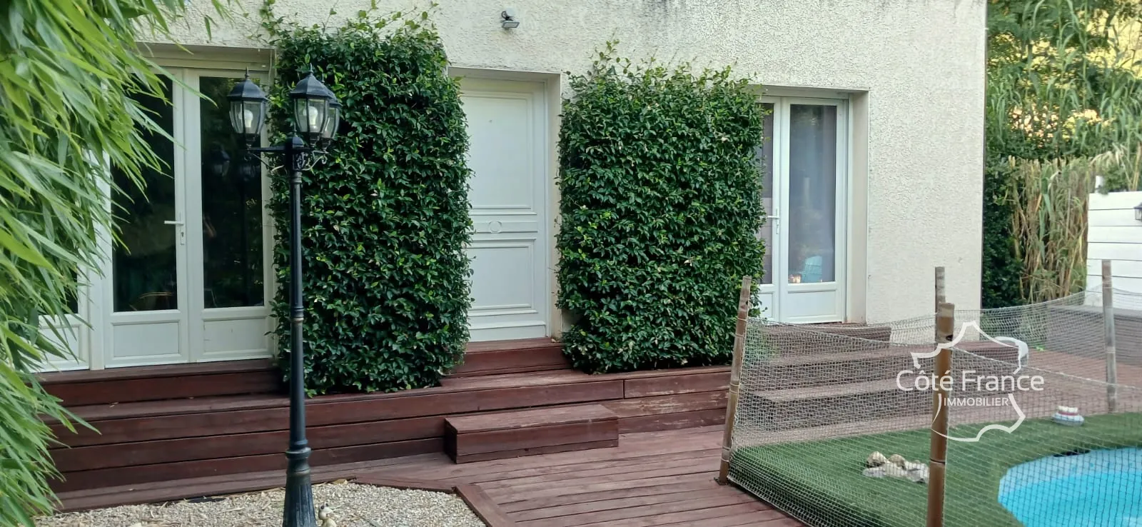Maison 4 chambres avec piscine, jardin et confort moderne à Molières-sur-Cèze 