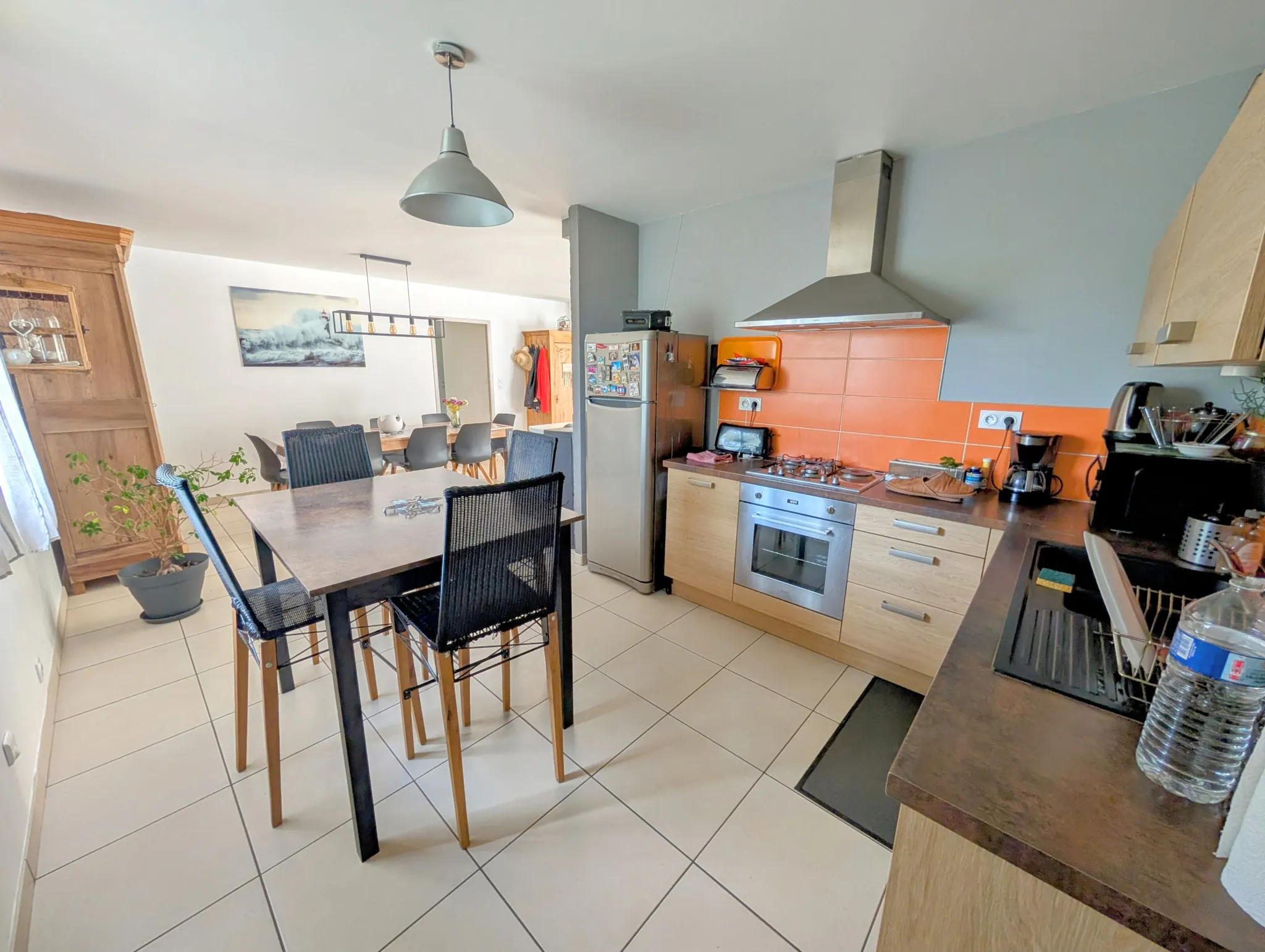 Maison de plain-pied à Guer avec 3 chambres et terrain clos 