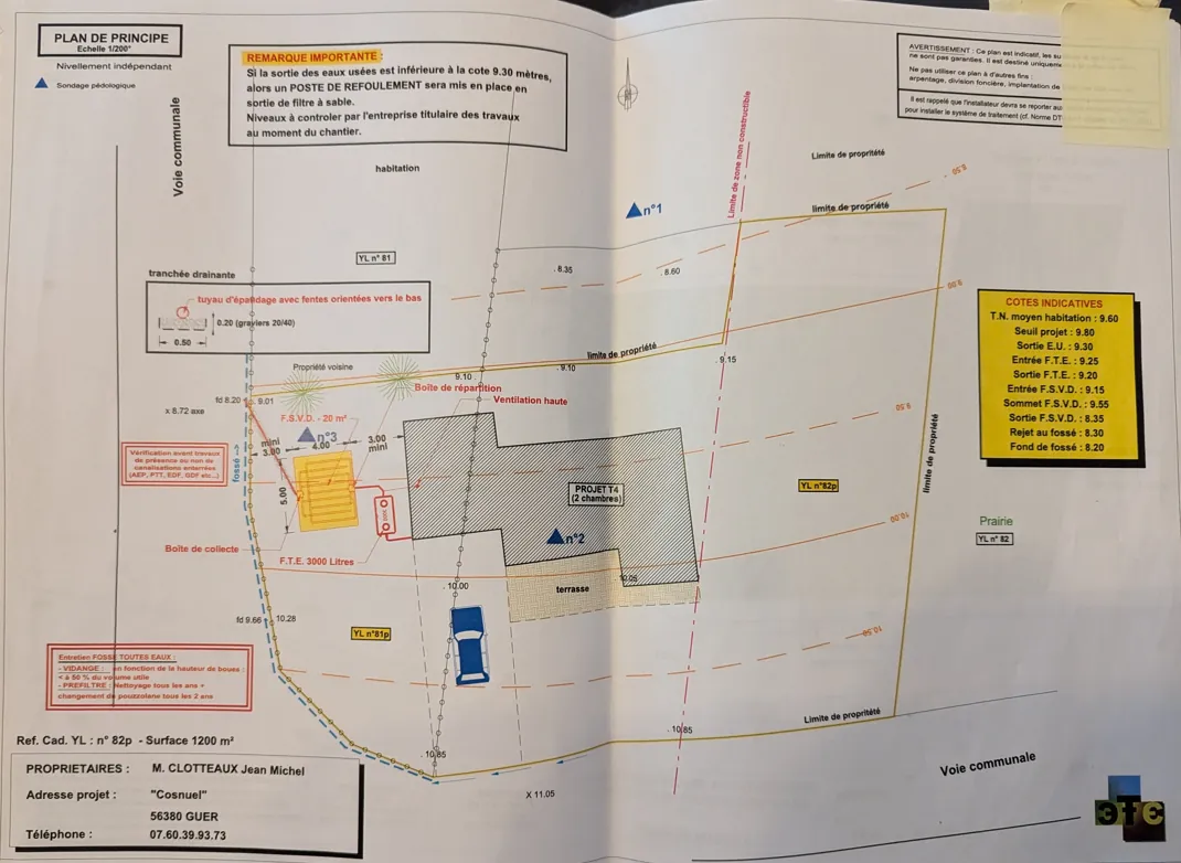 Maison de plain-pied à Guer avec 3 chambres et terrain clos 