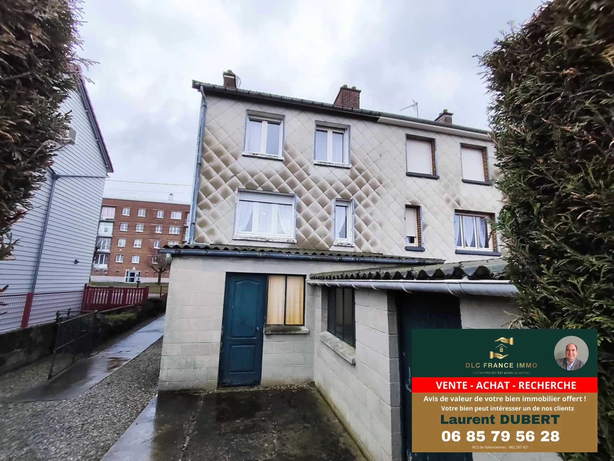 Maison semi-individuelle à vendre à Aulnoye-Aymeries - 3 chambres, terrain 723 m² 