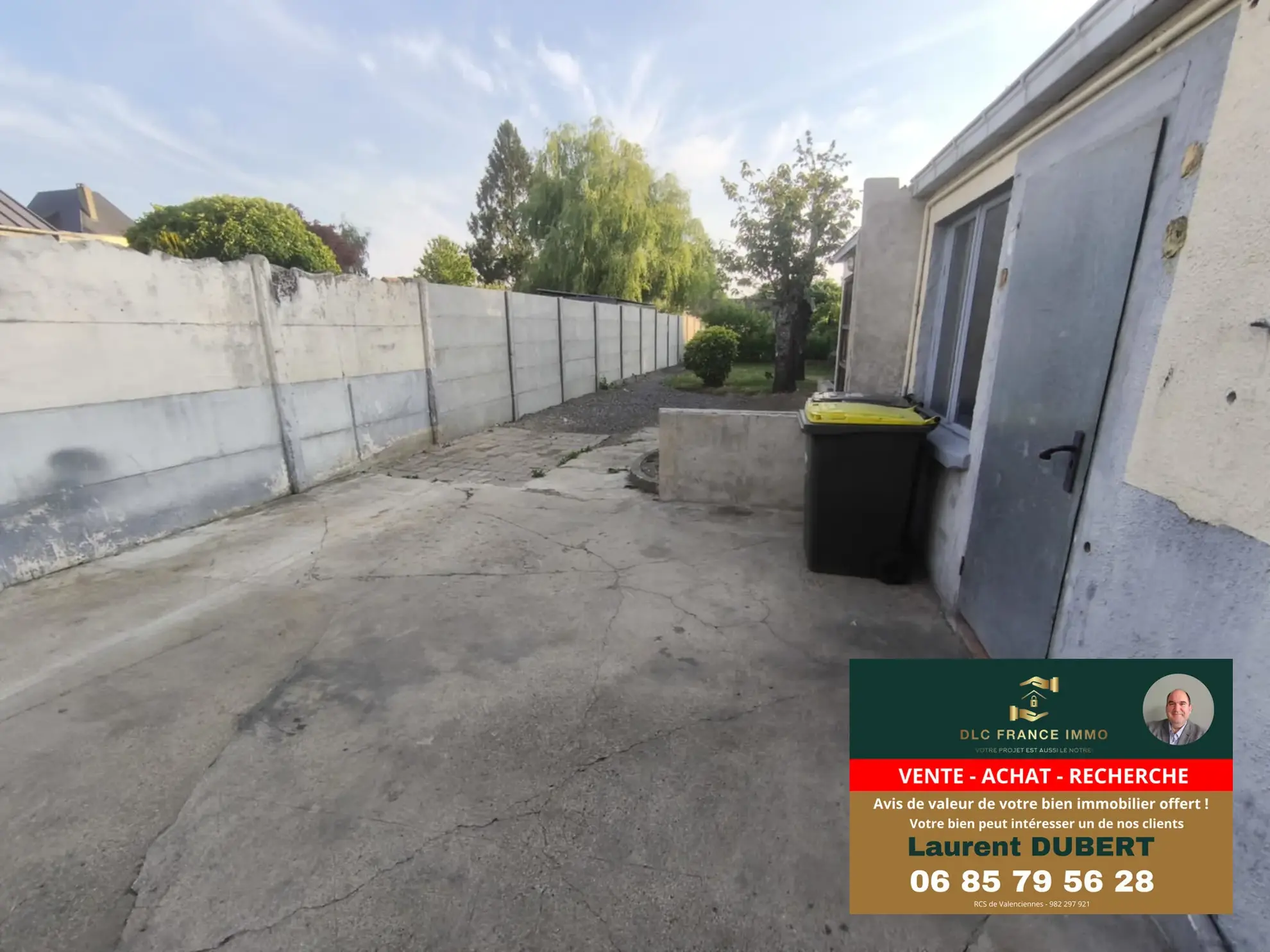 À vendre maison de plain-pied à Aulnoye-Aymeries avec terrain de 647 m² 