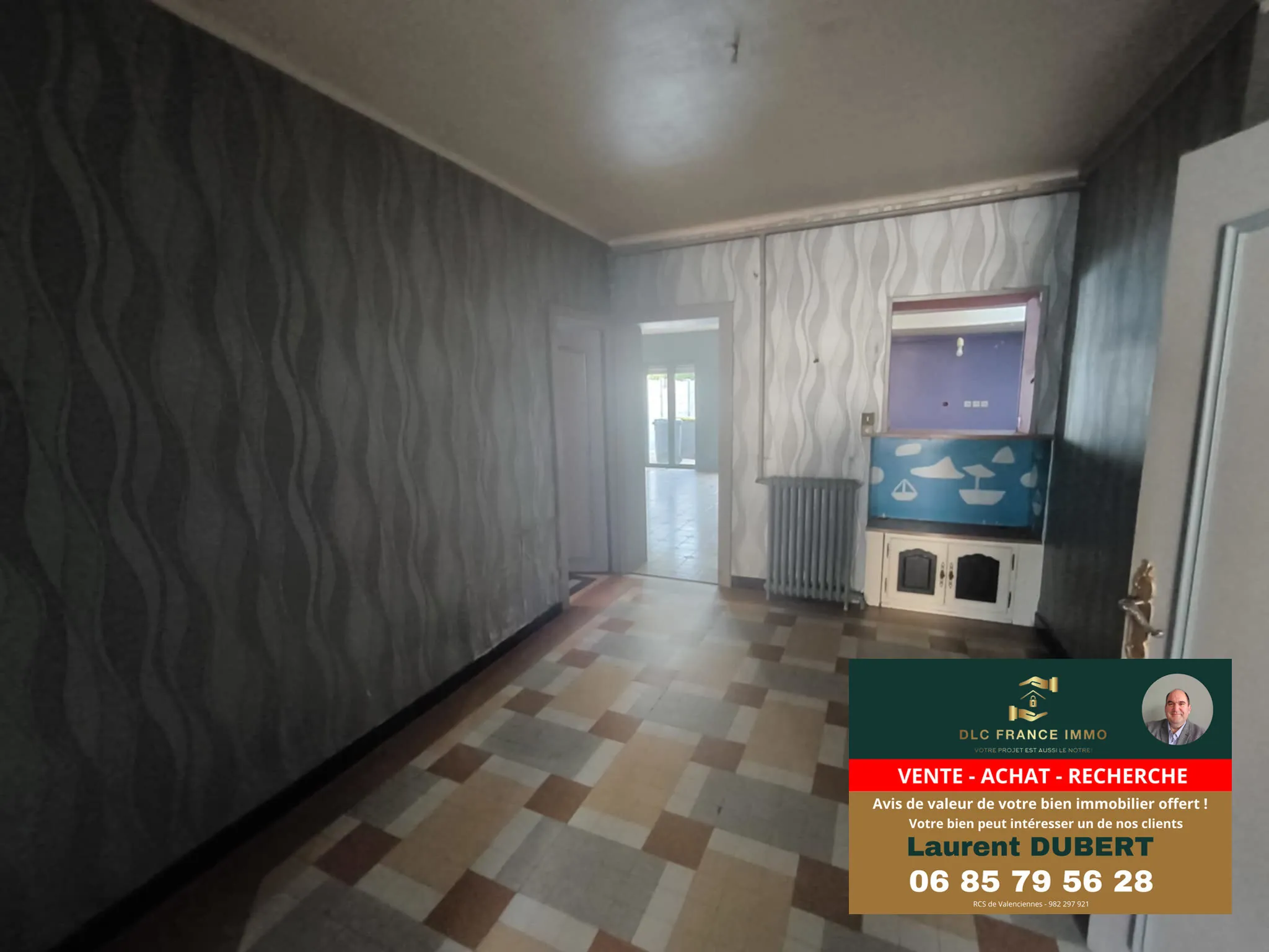 Maison de plain-pied à vendre à Aulnoye-Aymeries avec 4 chambres 