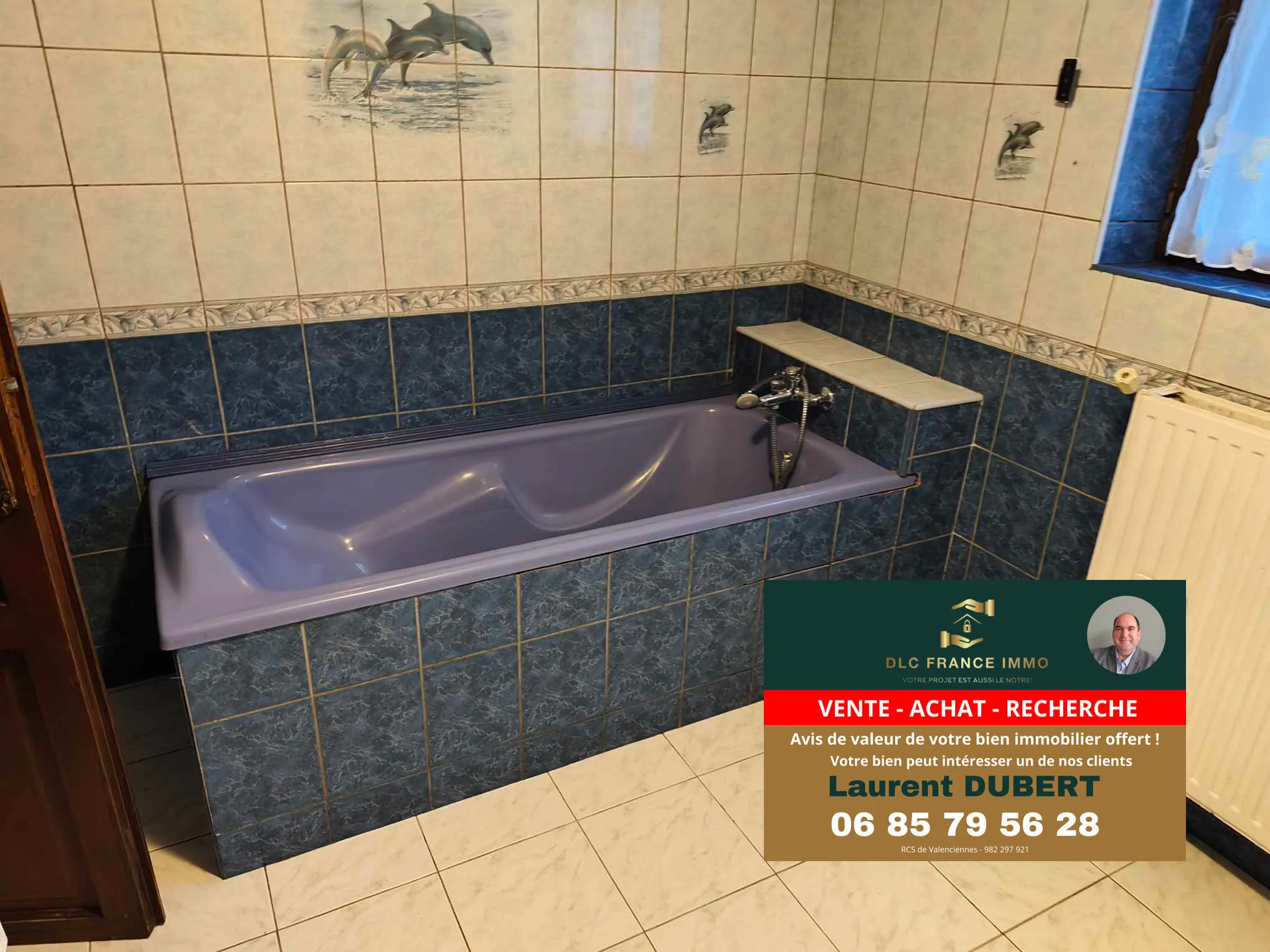 Maison à vendre à Bachant avec terrain et garage - 5 chambres 