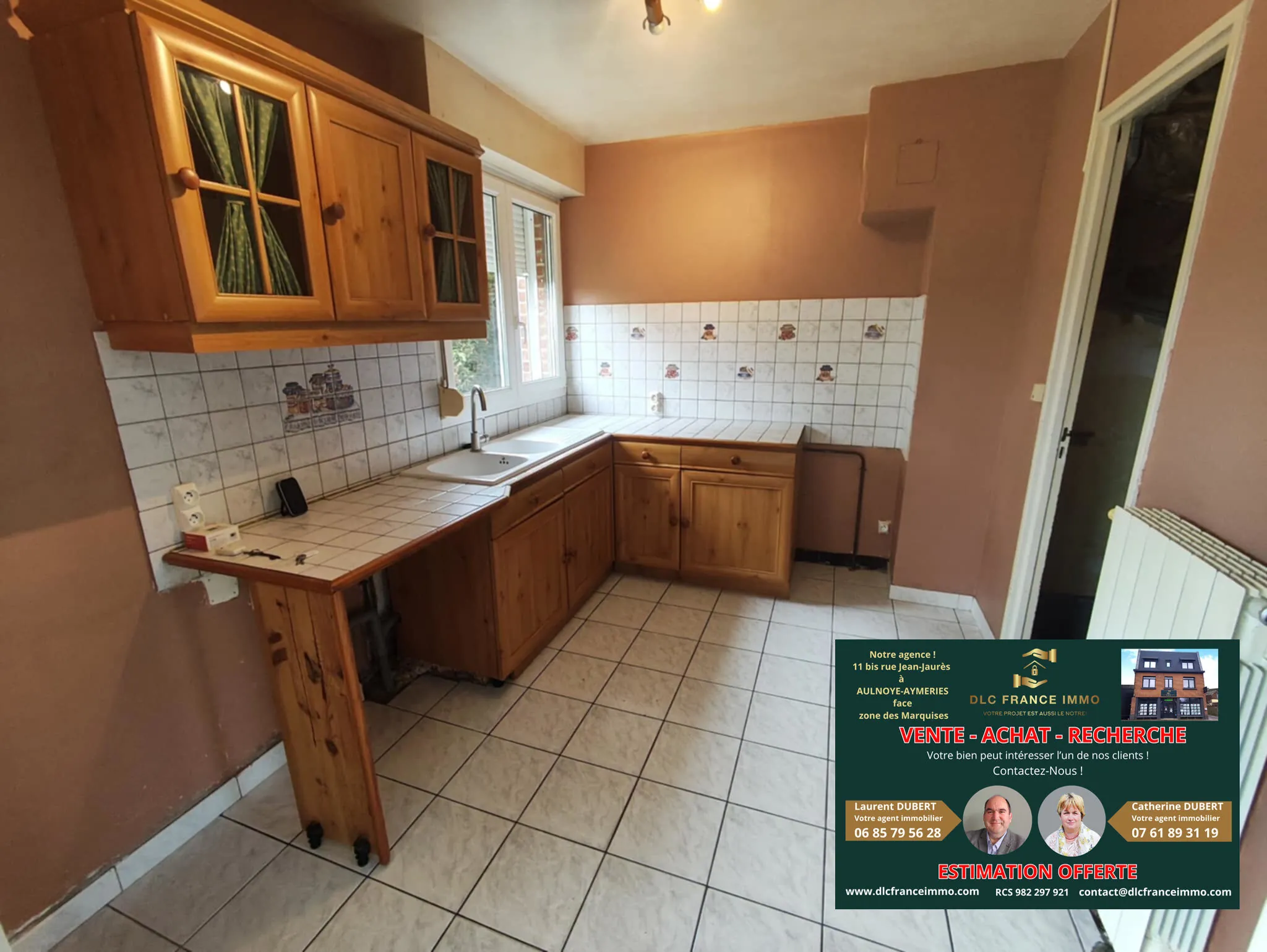 Maison à vendre à Pont-sur-Sambre avec jardin et garage 