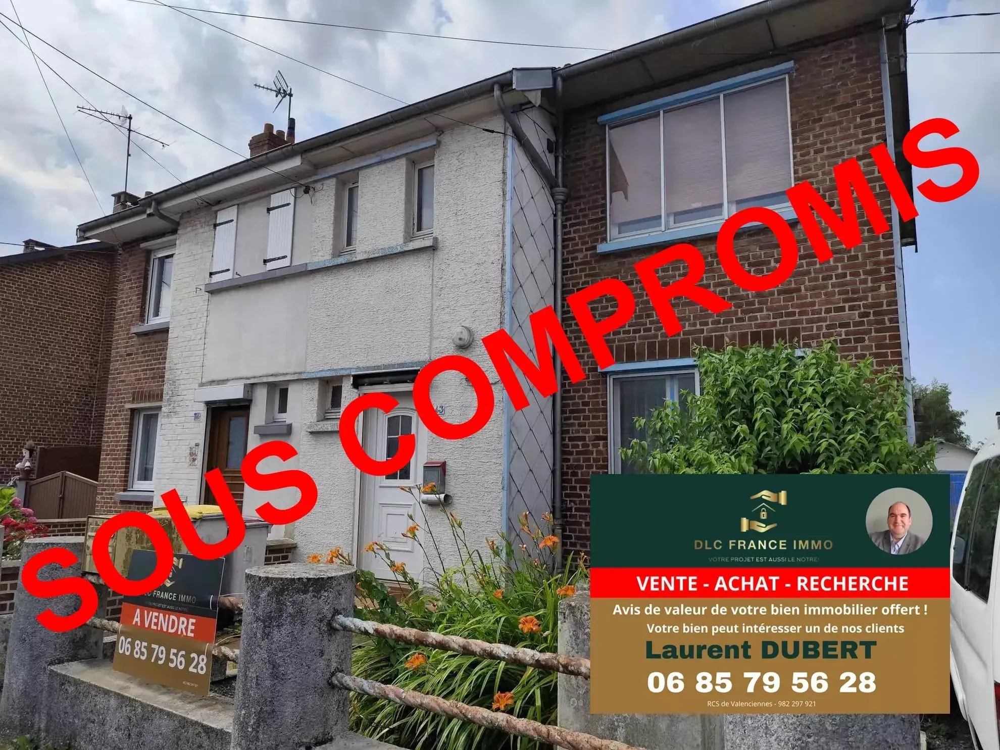 Maison semi-individuelle à Berlaimont avec potentiel à vendre