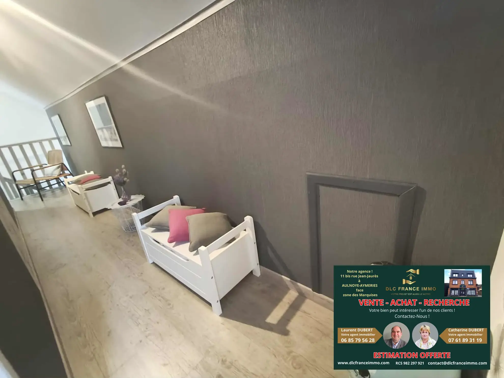 Grande maison contemporaine à Bachant avec jardin, disponible en 2026 