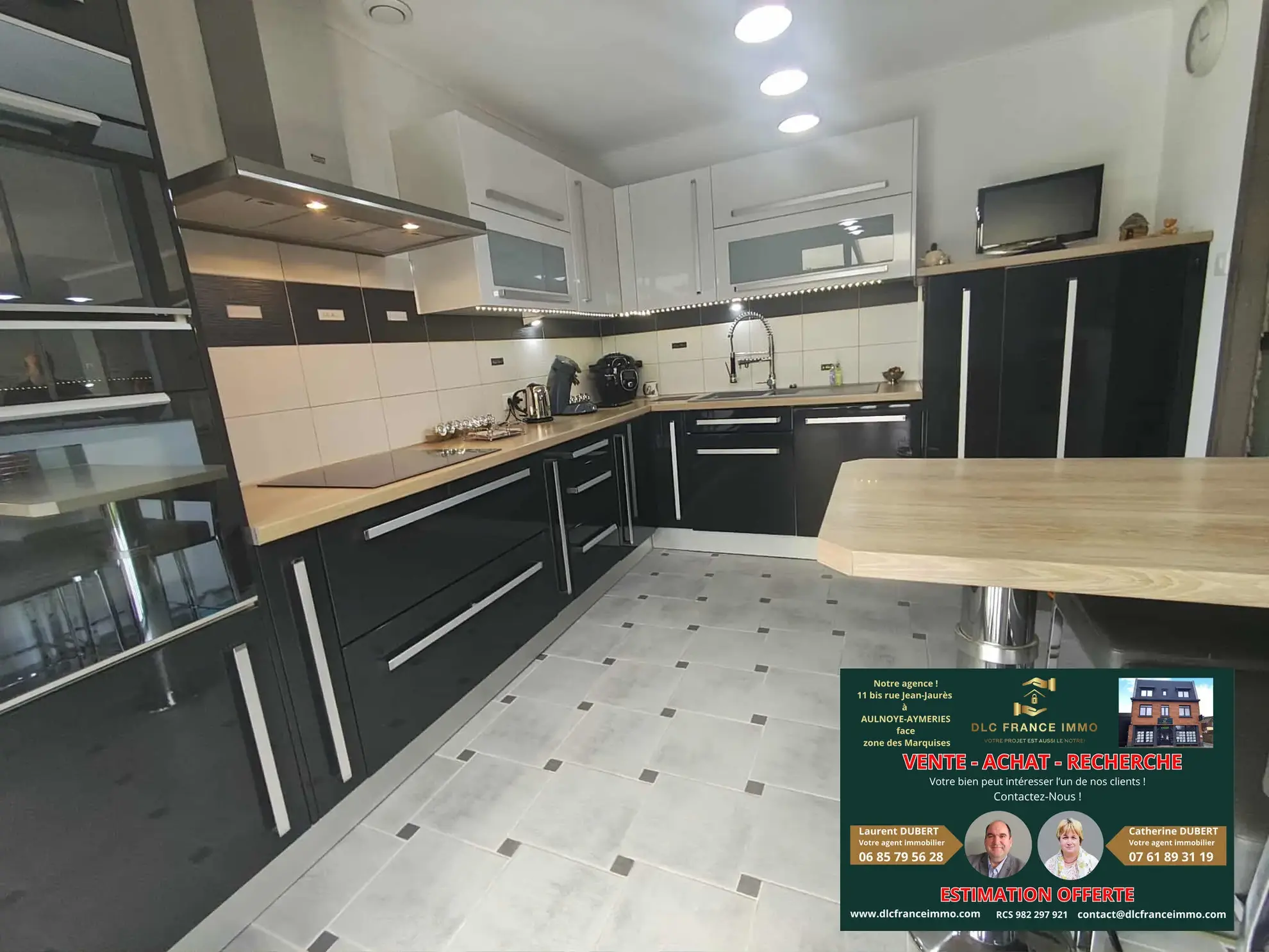 Grande maison contemporaine à Bachant avec jardin, disponible en 2026 