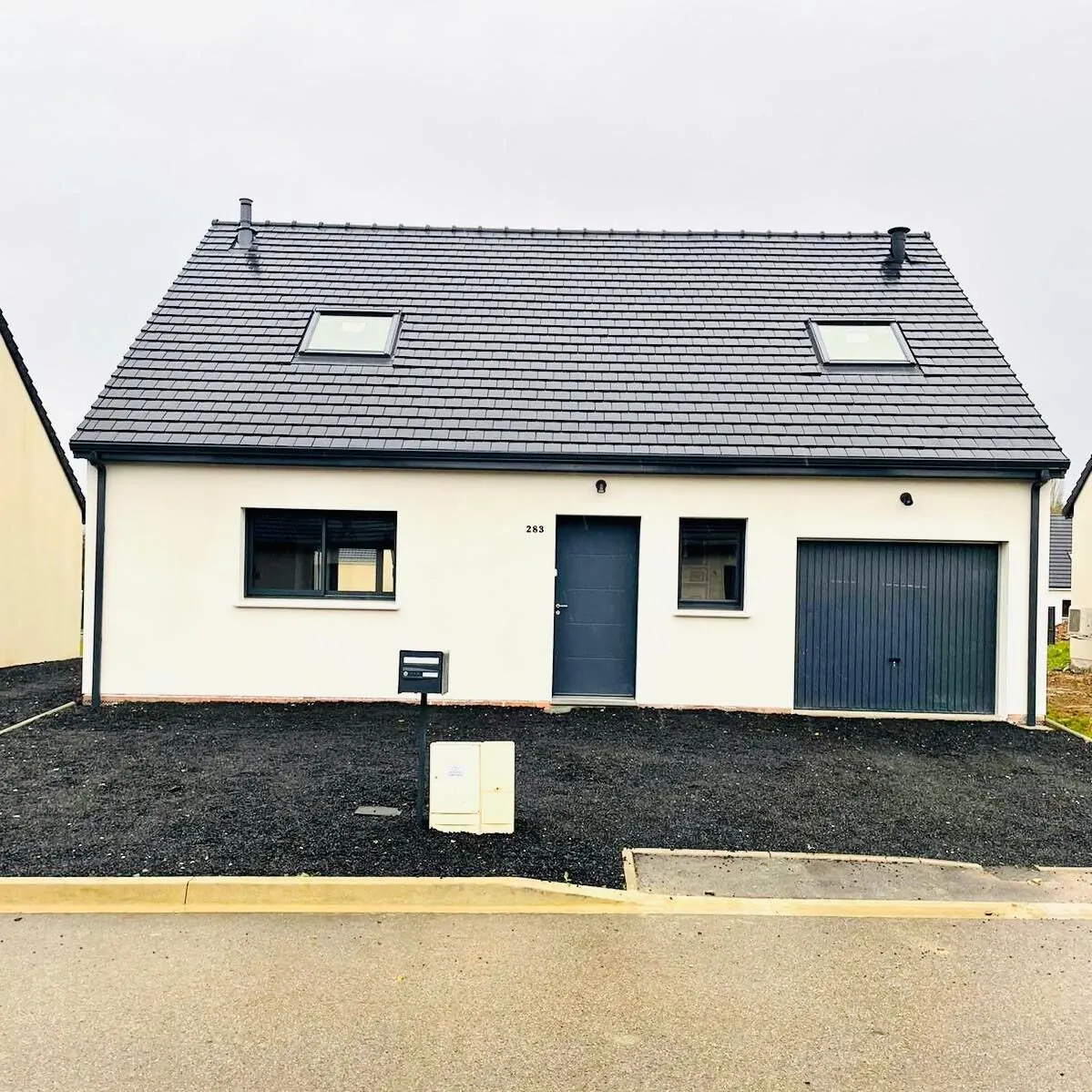 Maison neuve 2 chambres avec garage à Maimbeville – Projet personnalisé