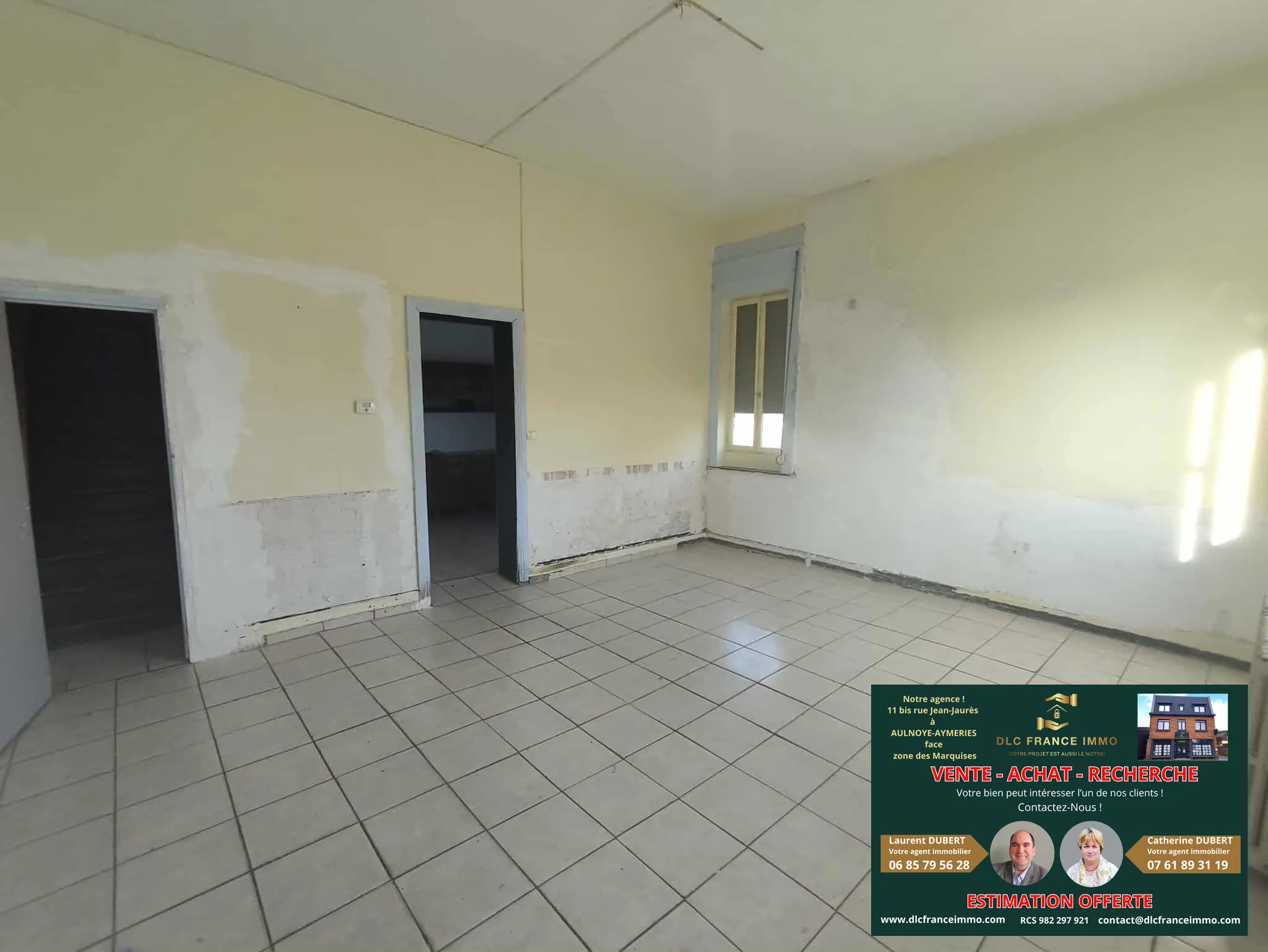 Ensemble immobilier à vendre à Maubeuge avec deux maisons et terrain 