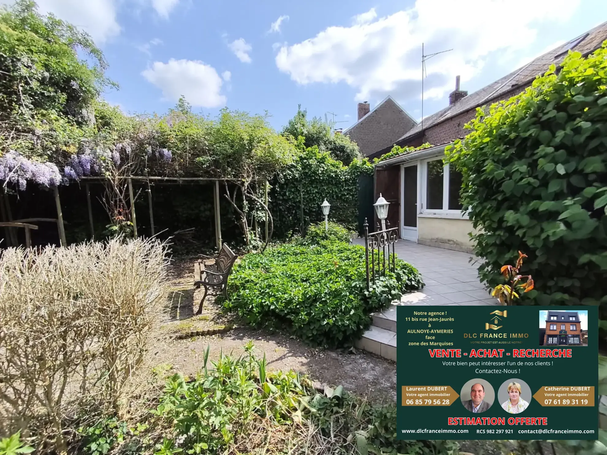 Charmante maison semi-individuelle à Rousies avec garage et espace extérieur 