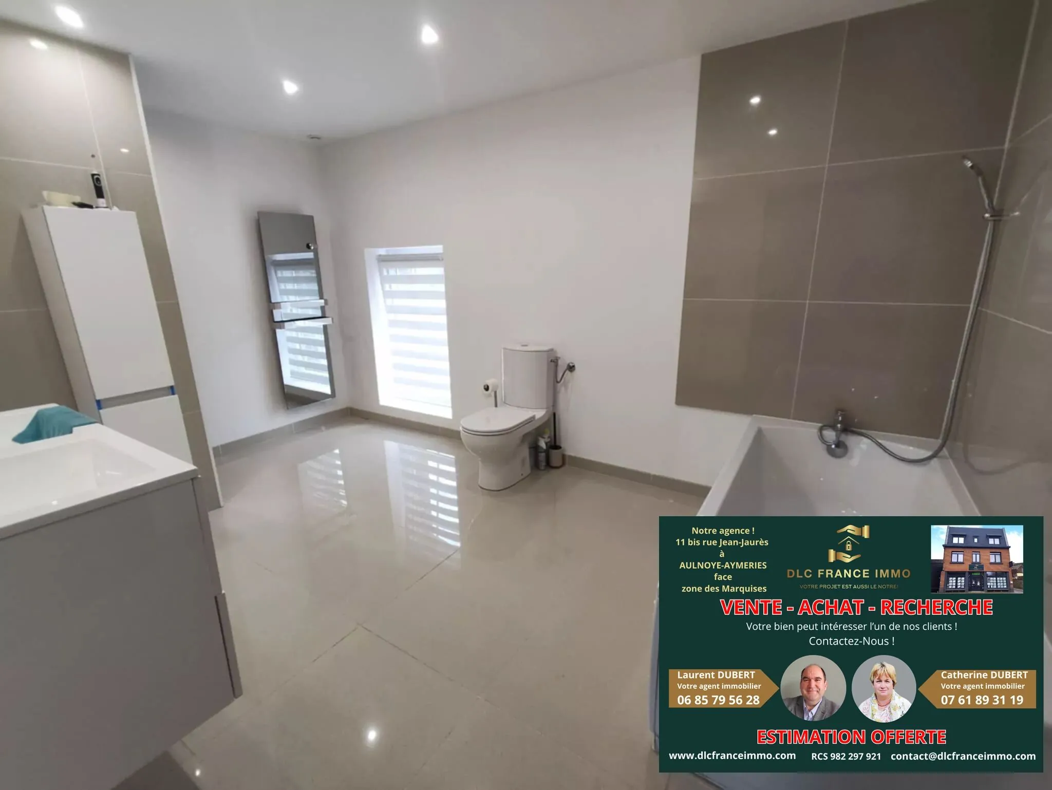 Maison rénovée de 137 m² à Berlaimont avec terrasse et parking 