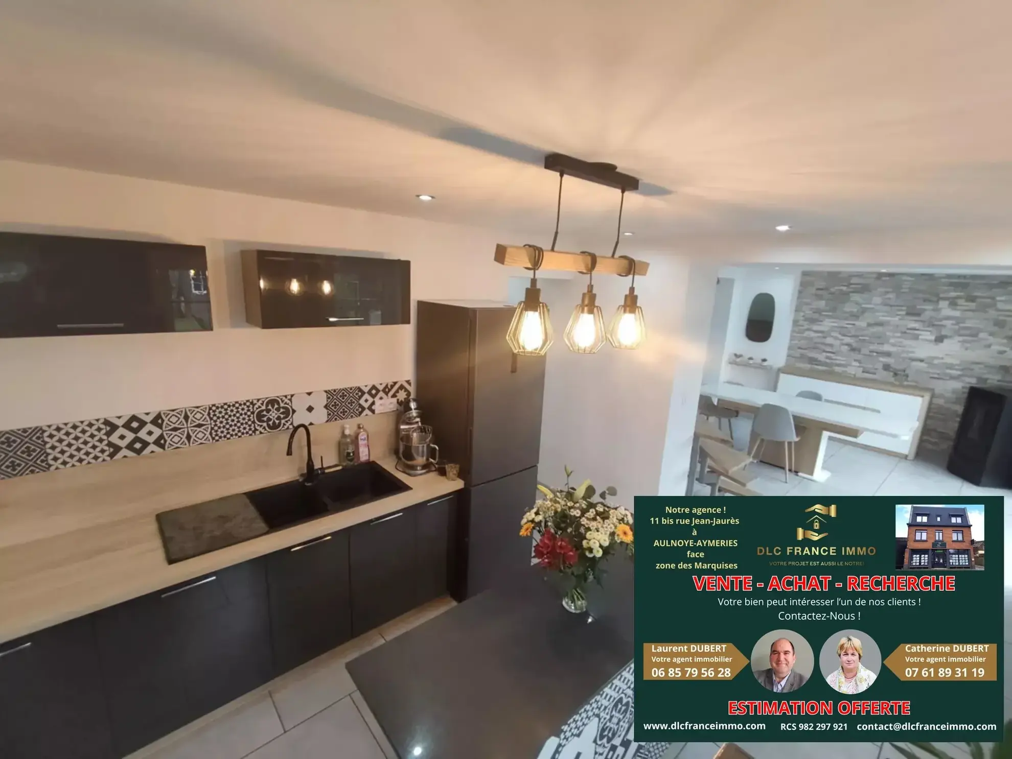 Maison rénovée de 137 m² avec jardin à Berlaimont 