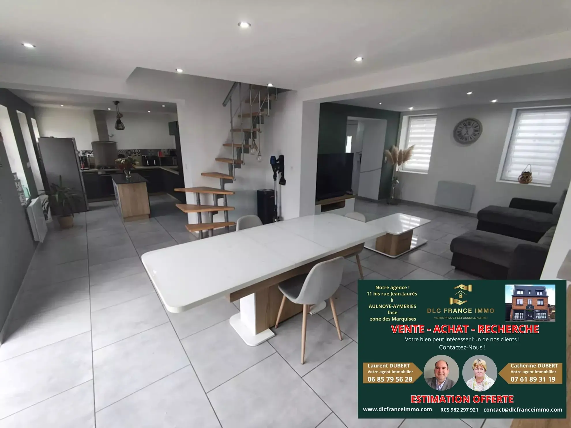 Maison rénovée de 137 m² avec jardin à Berlaimont 