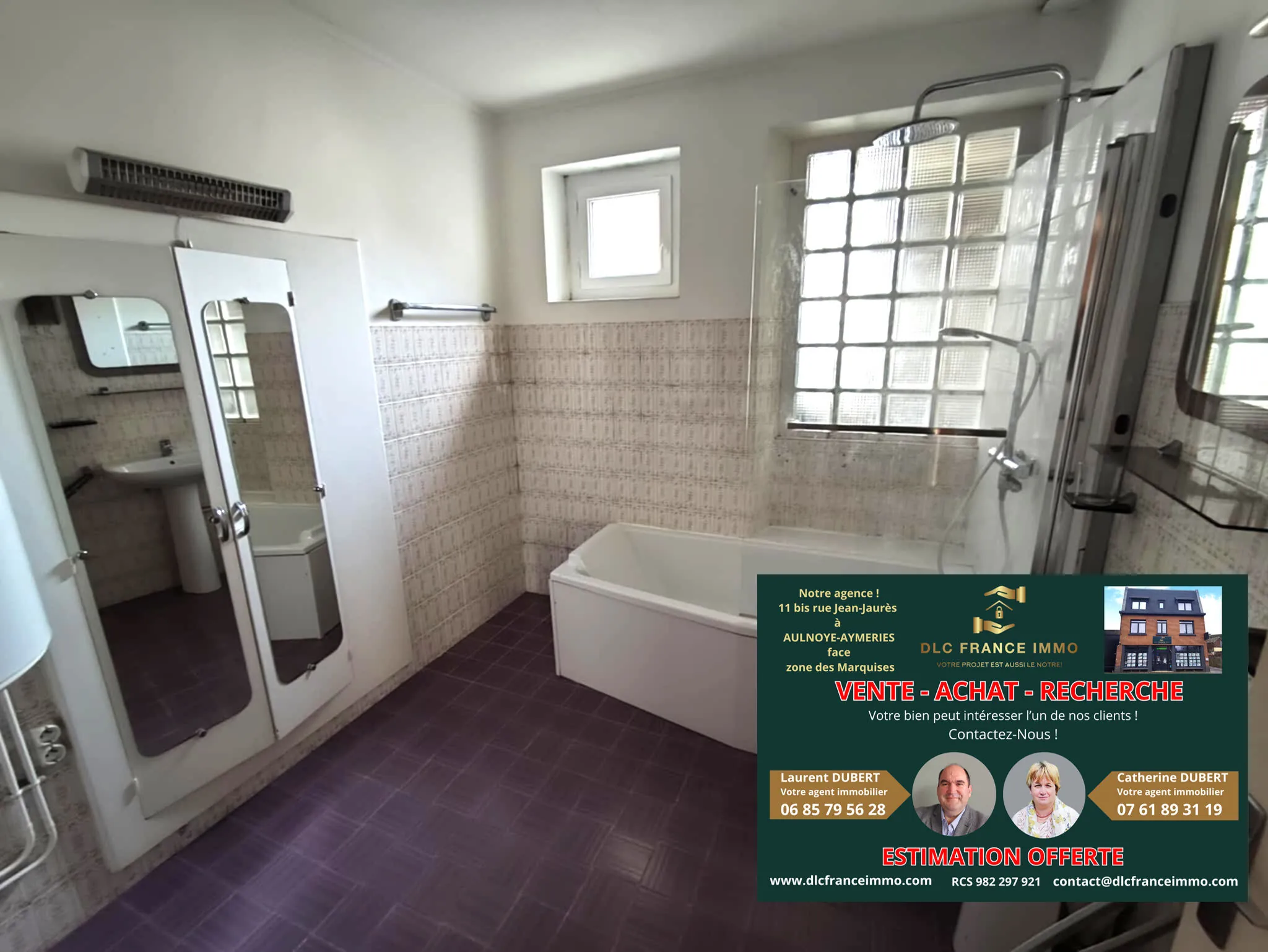 Ensemble immobilier à vendre à Leval, 2 maisons etc. avec terrain de 1000m² 