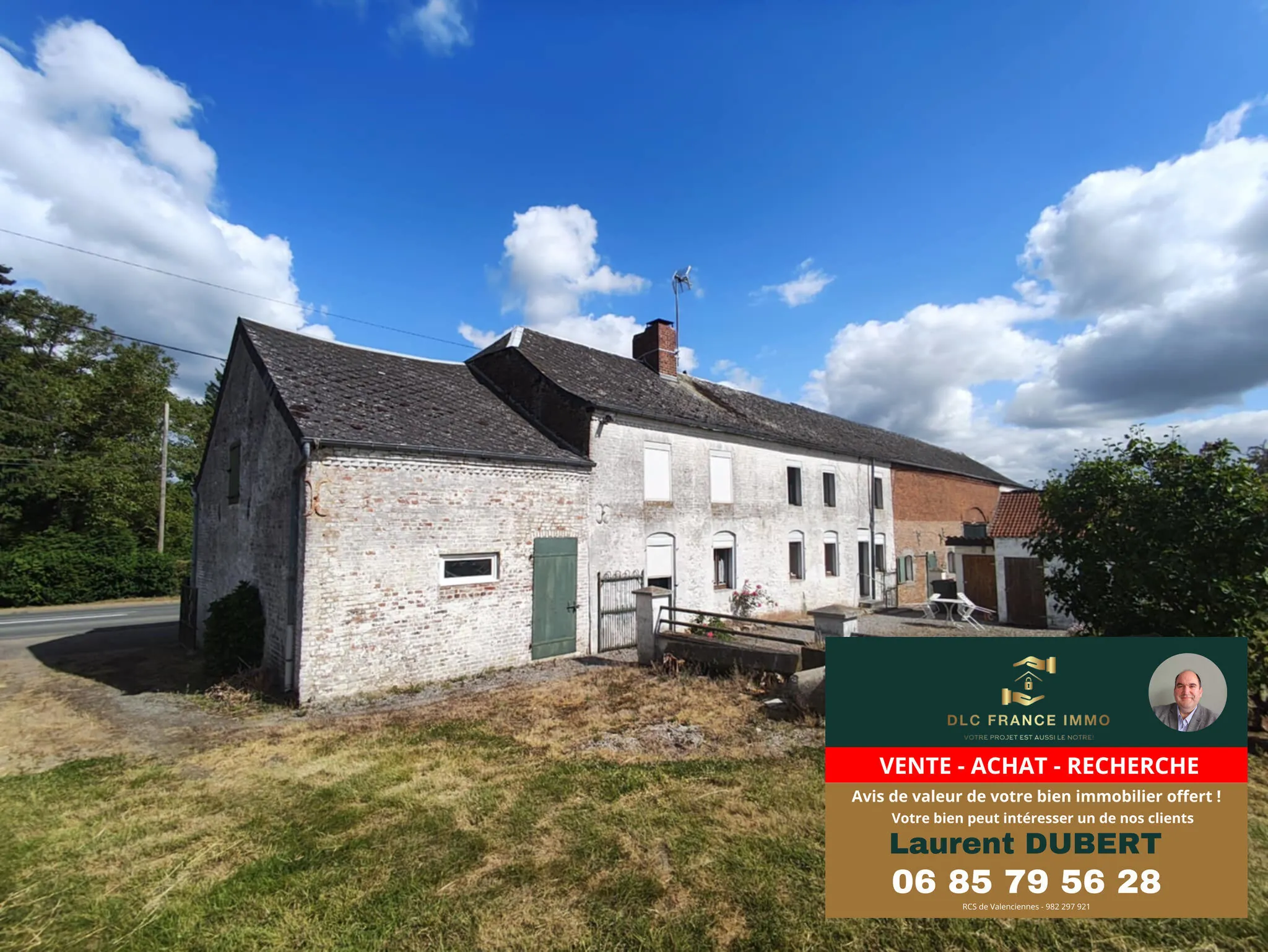 À vendre ancienne ferme avec dépendances sur 1496 m² à Noyelles-sur-Sambre 