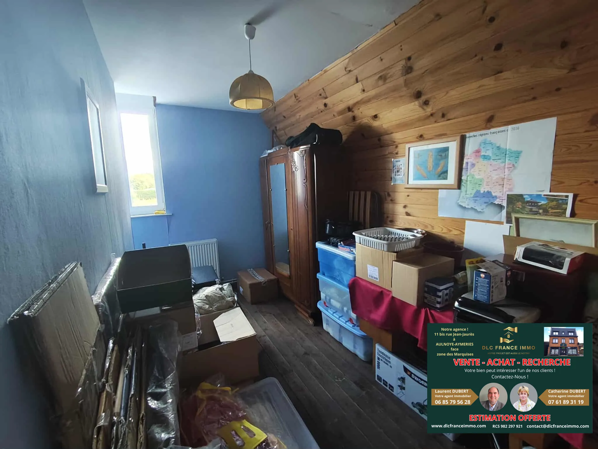 Maison individuelle de 79 m² à vendre à Aulnoye avec garage et terrain 