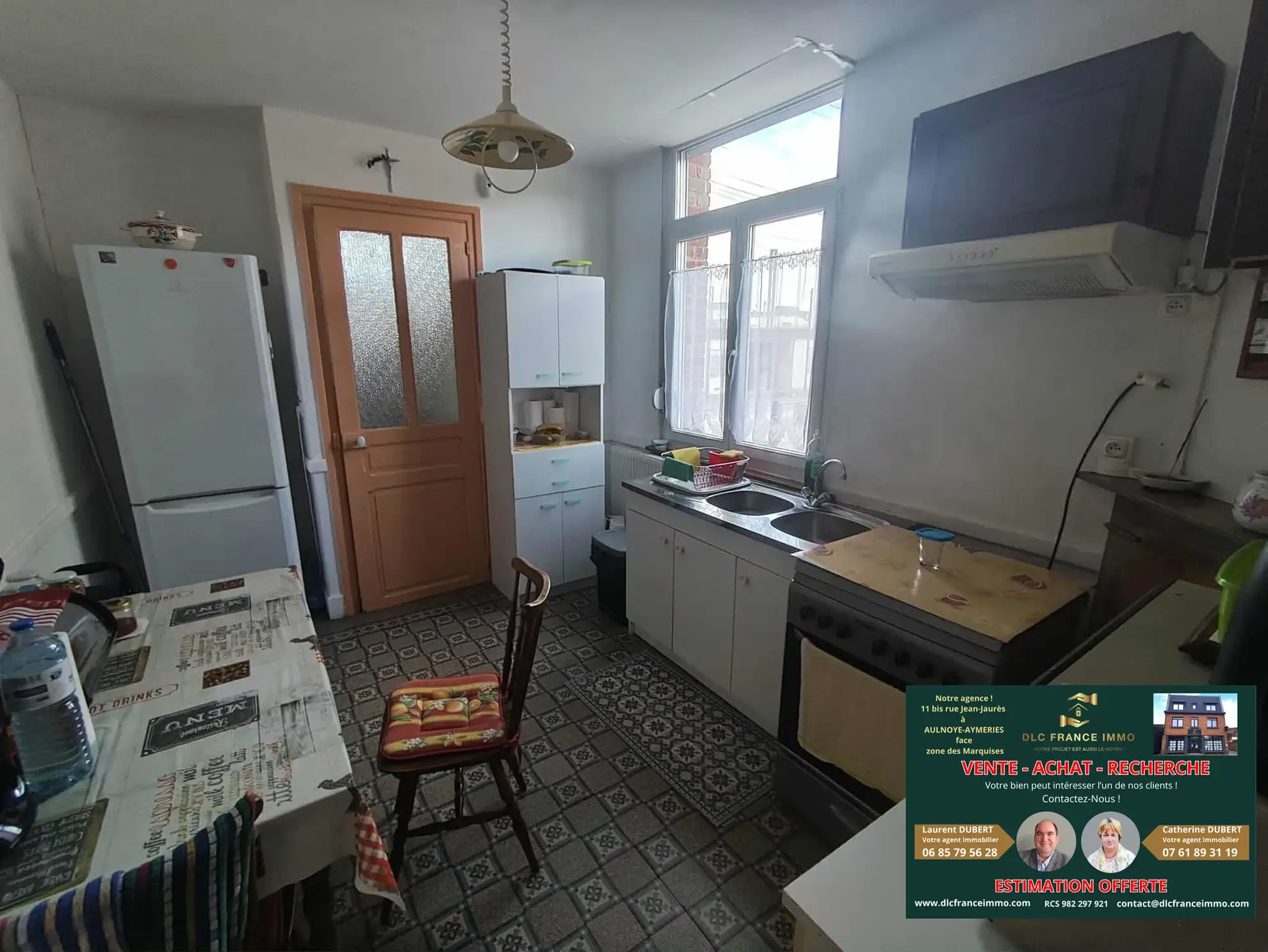 Maison à vendre de 79 m² à Aulnoye avec jardin, garage et possibilité de chambre en rez-de-chaussée 