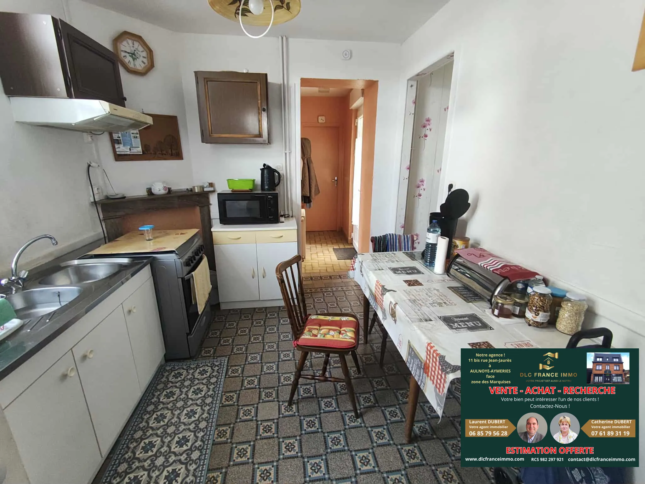 Maison de 79 m² avec 2 chambres à Aulnoye, proche centre-ville 